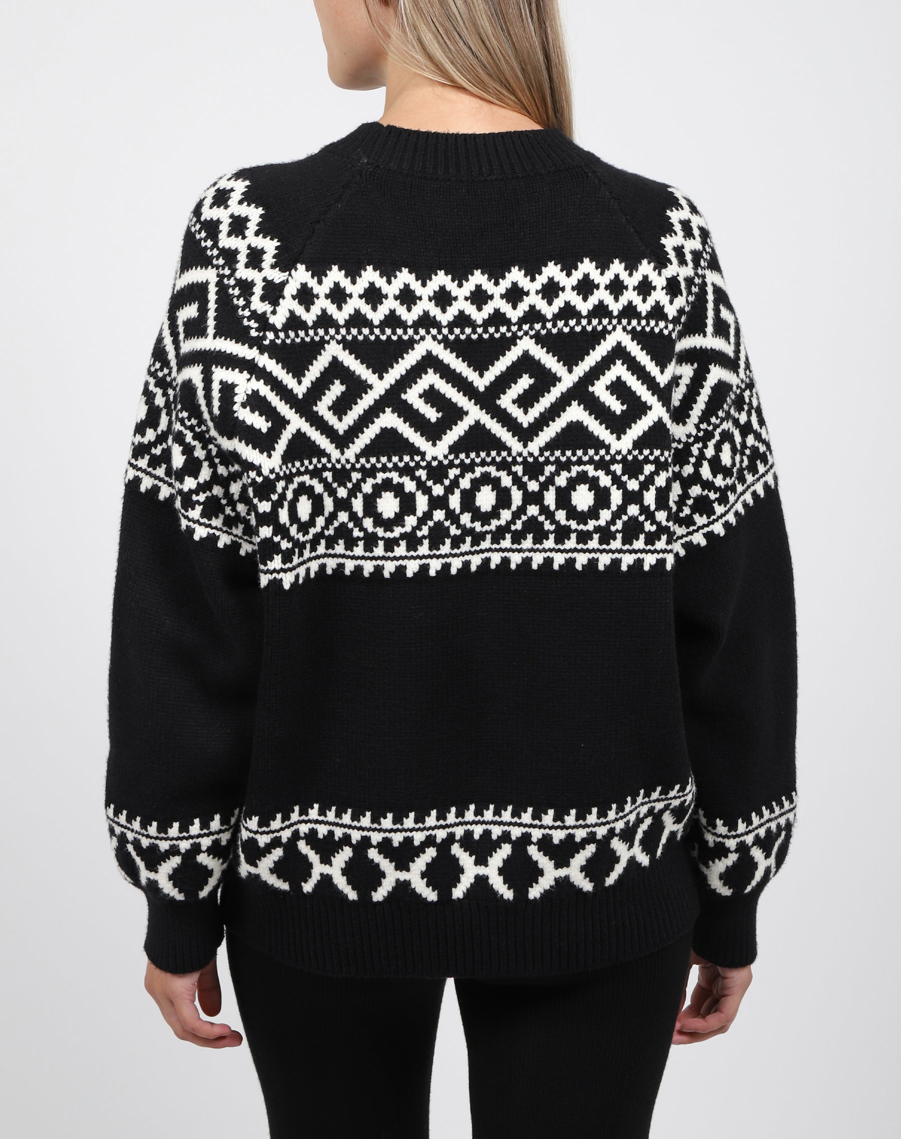 Fair Isle Knit Sweater