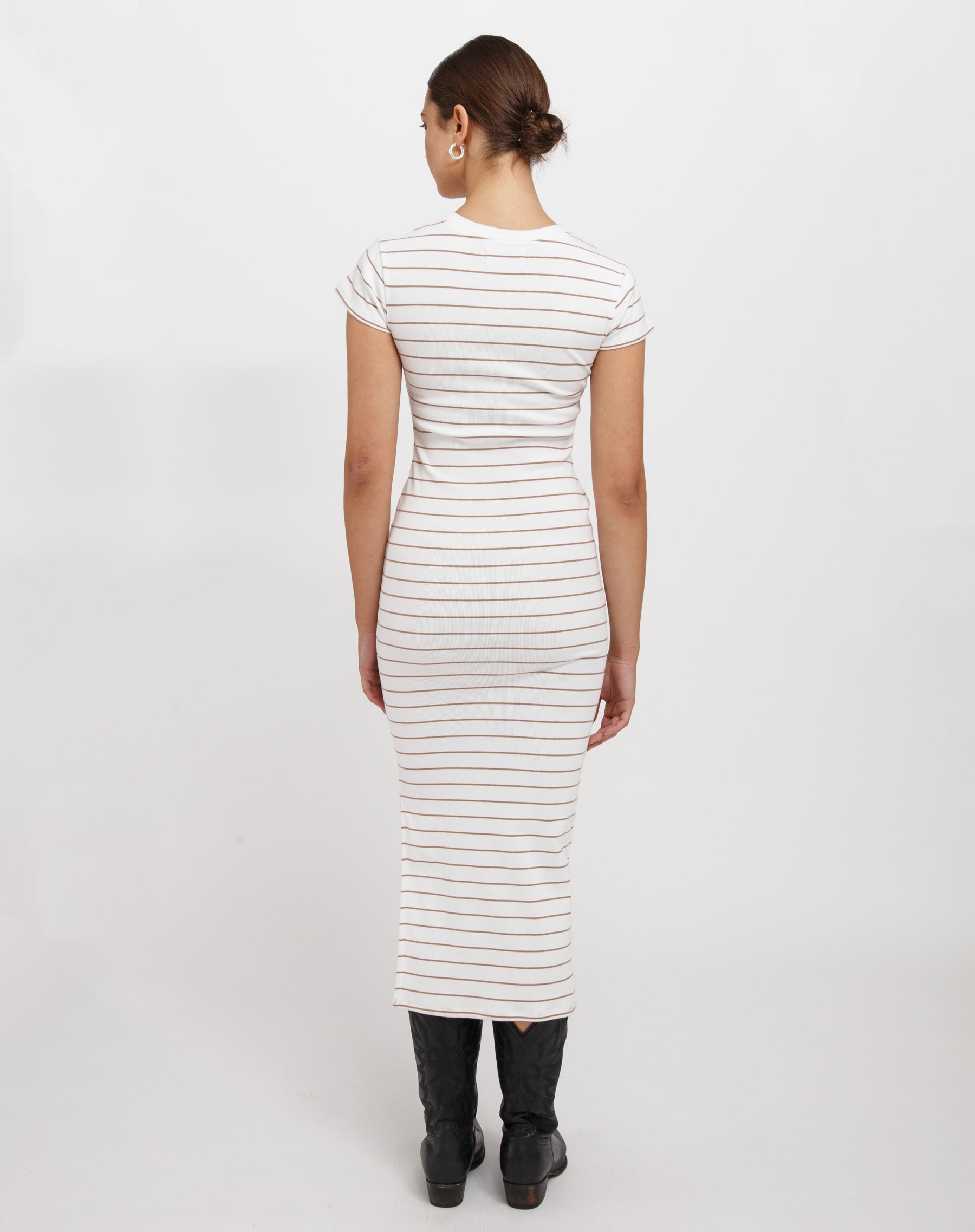 Ribbed Midi Dress