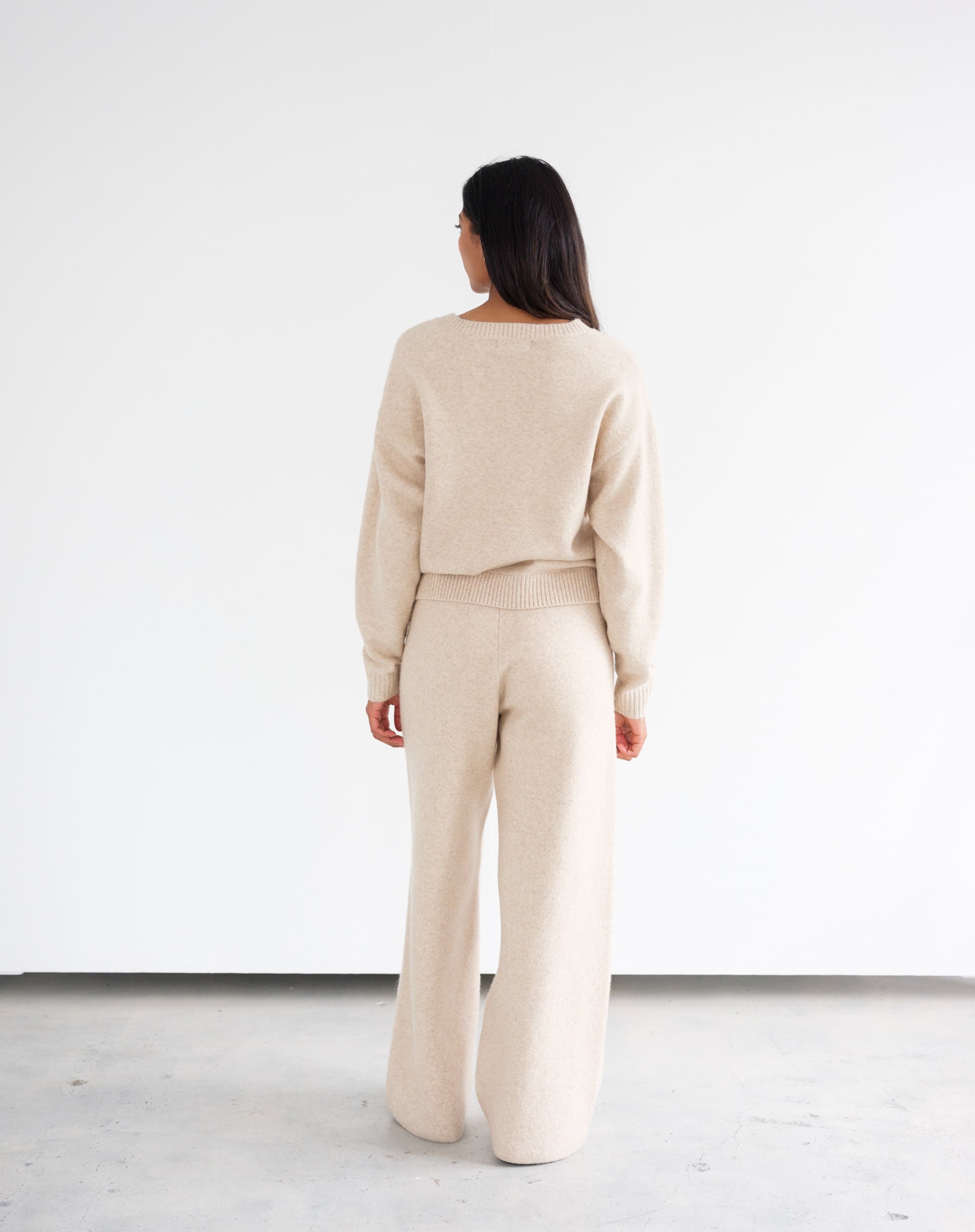 V-Neck Boxy Sweater