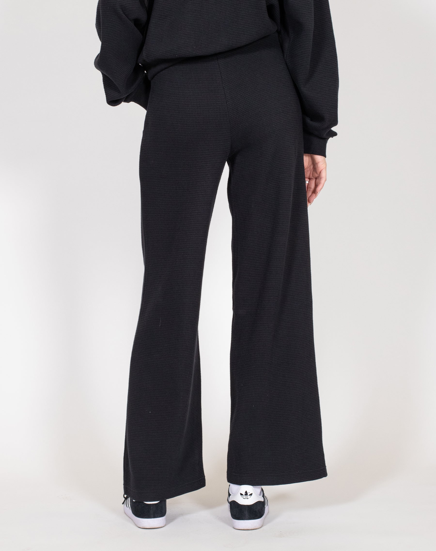 Waffle Wide Leg Pant