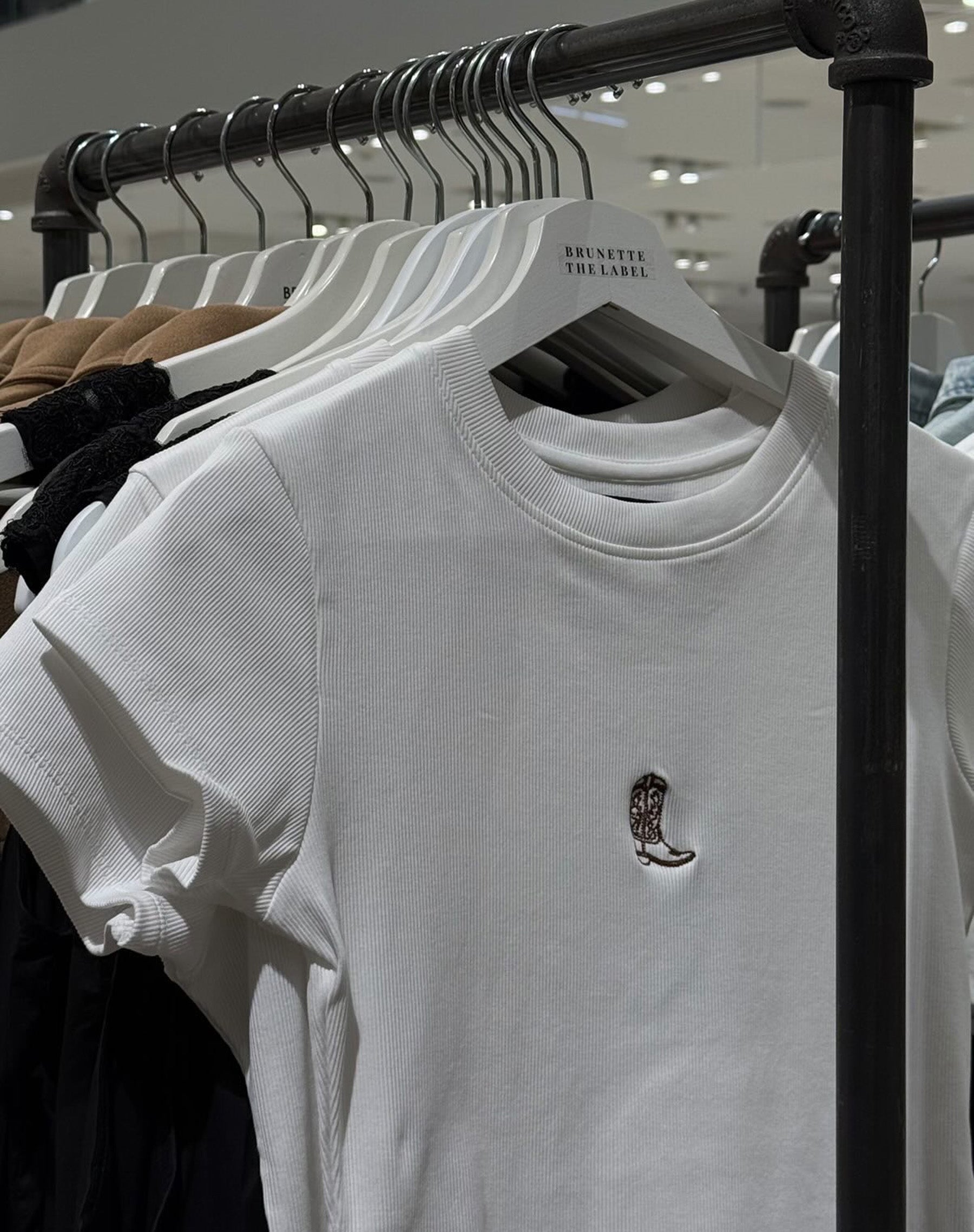 Cowboy Boot Ribbed Tee