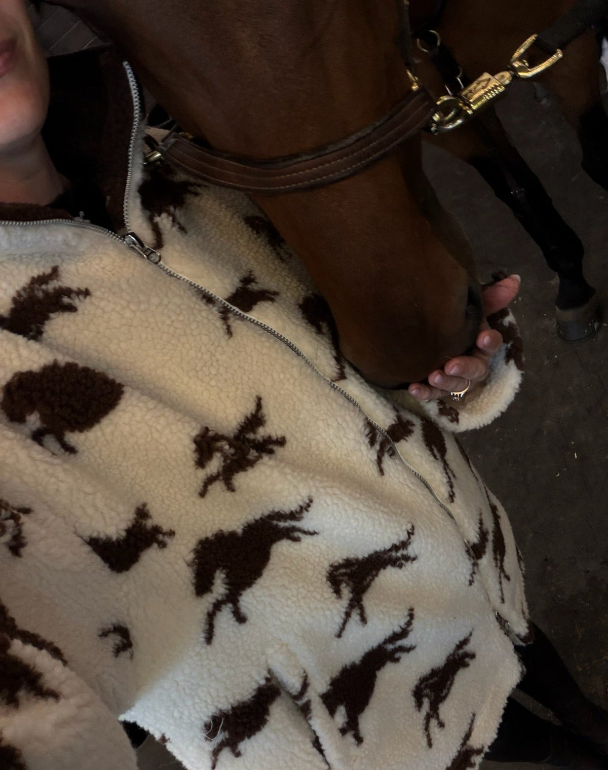 Wild Horse Long Sherpa Coat