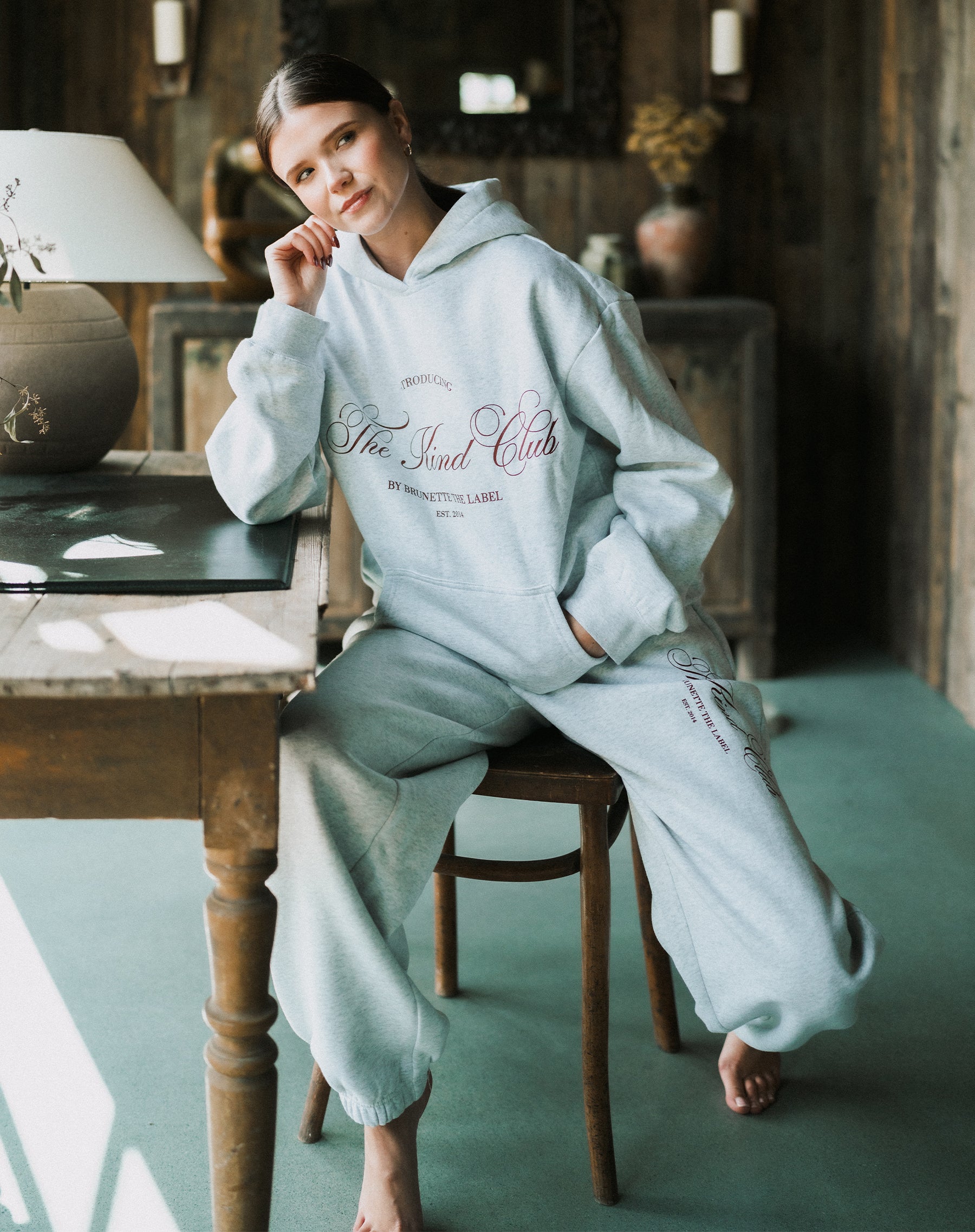 "Kind Club" Oversized Jogger