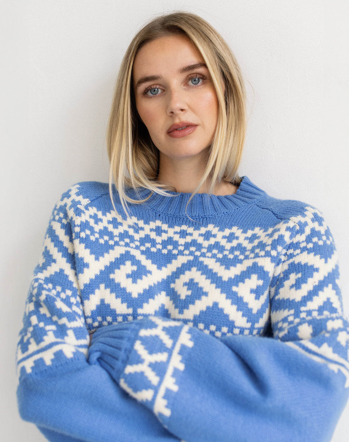 Fair Isle Knit Sweater