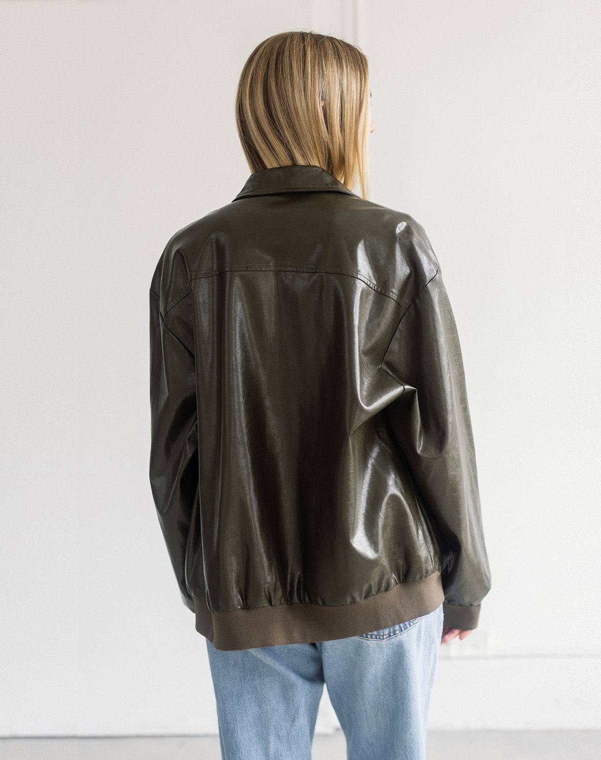 Vegan Leather Jacket
