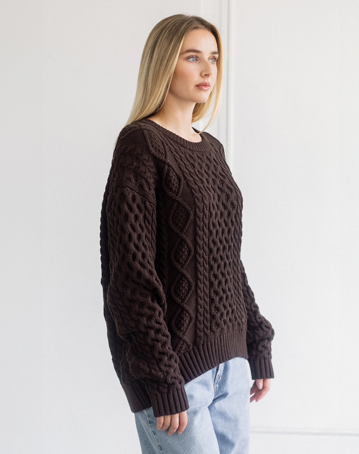 Irish Cable Knit Sweater