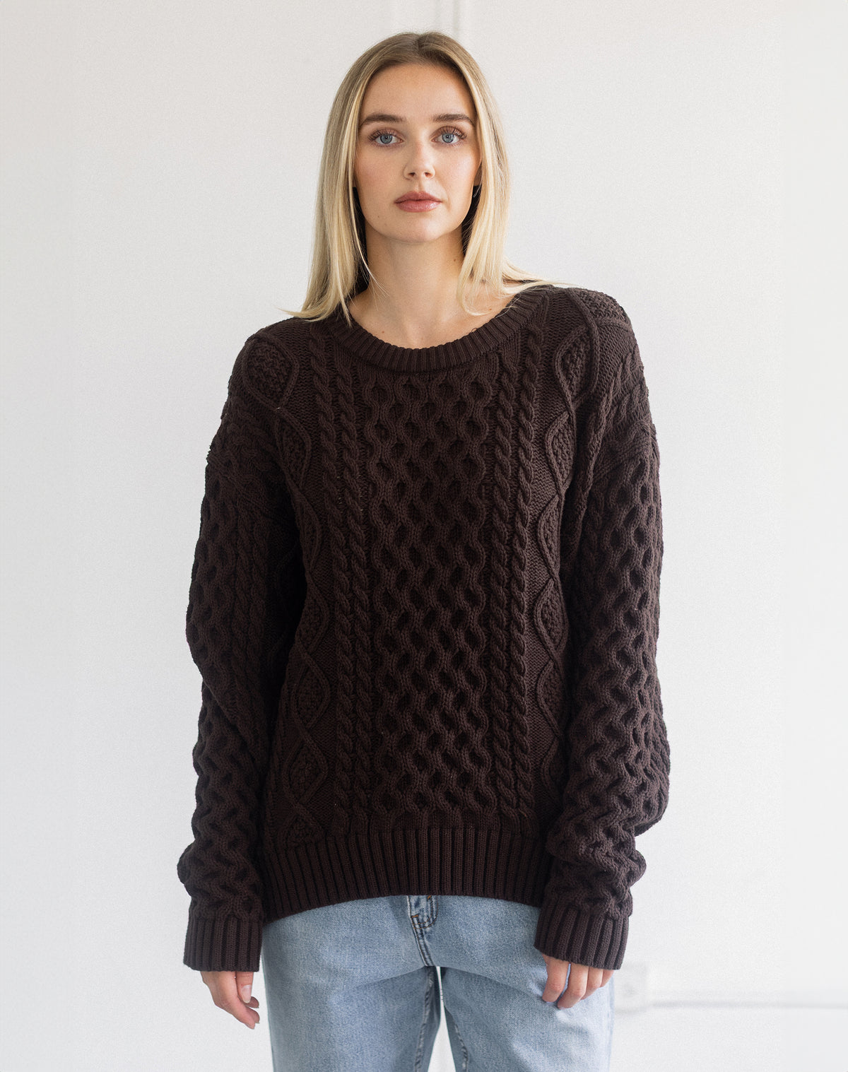 Irish Cable Knit Sweater