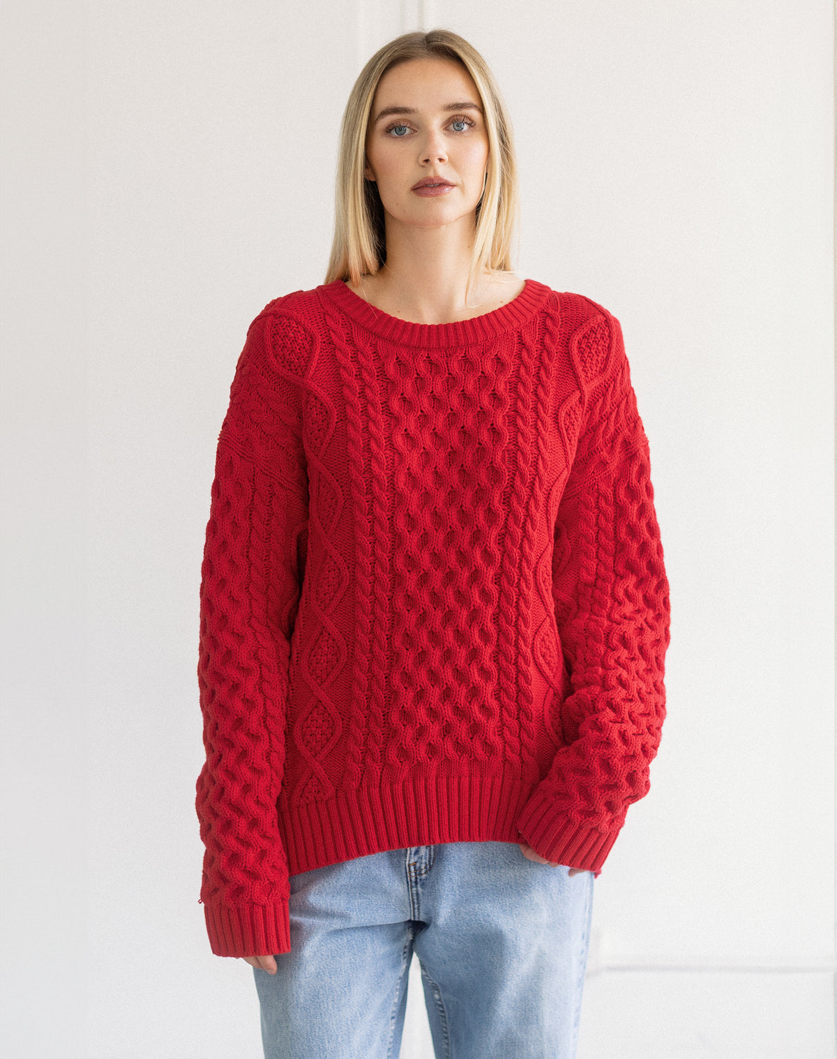 Irish Cable Knit Sweater