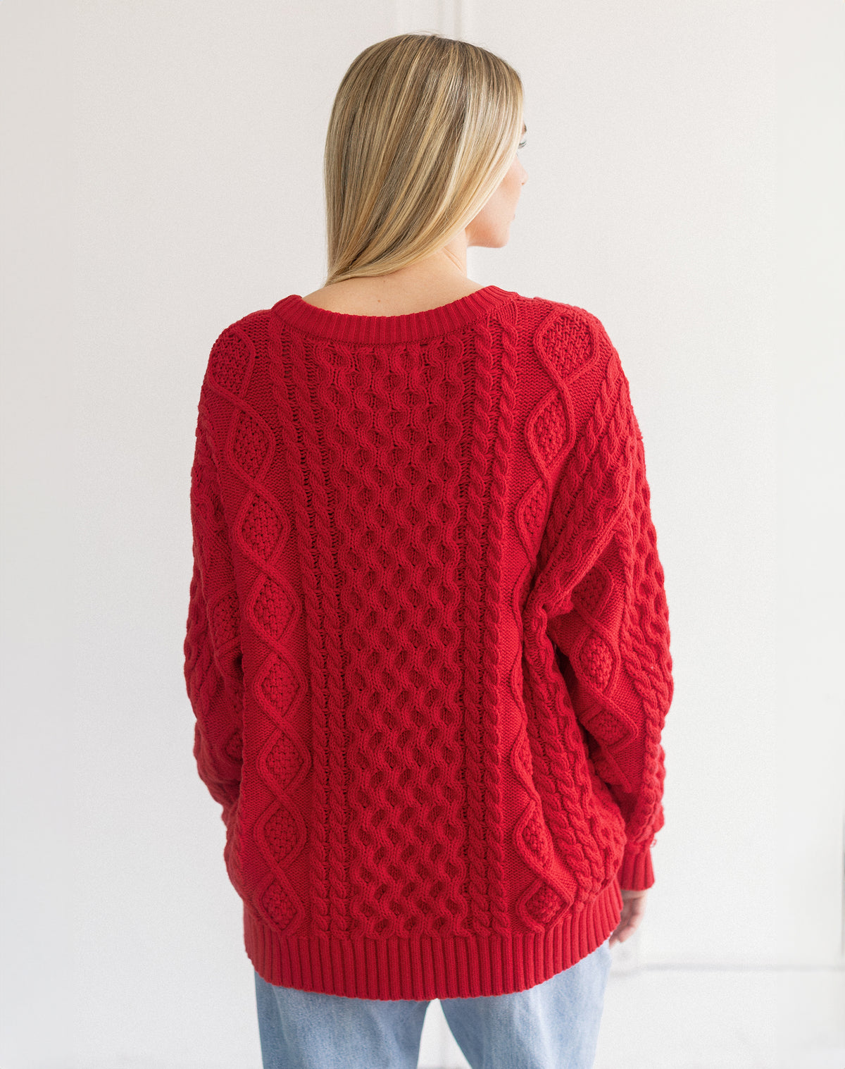 Irish Cable Knit Sweater