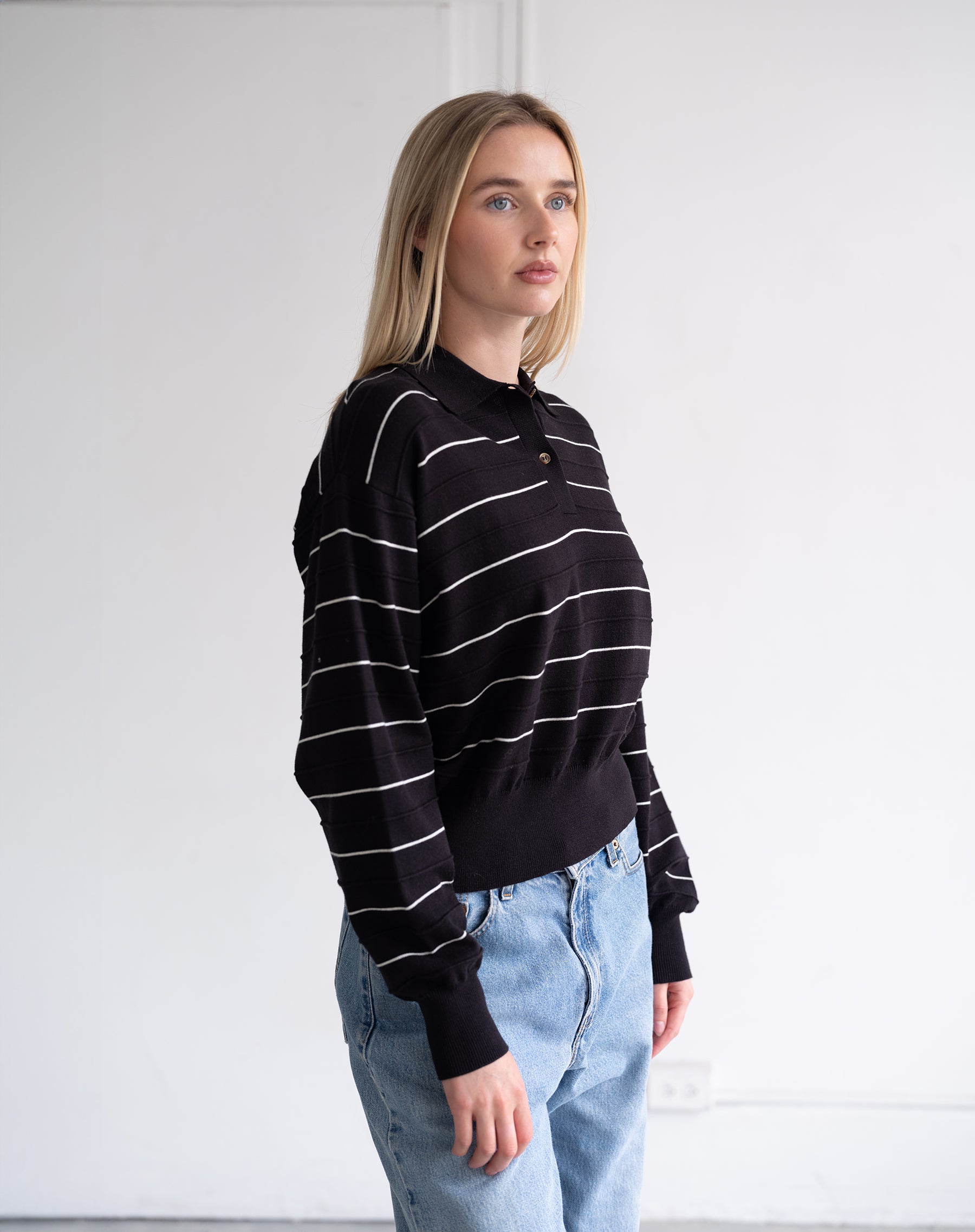 Knit Polo Shirt