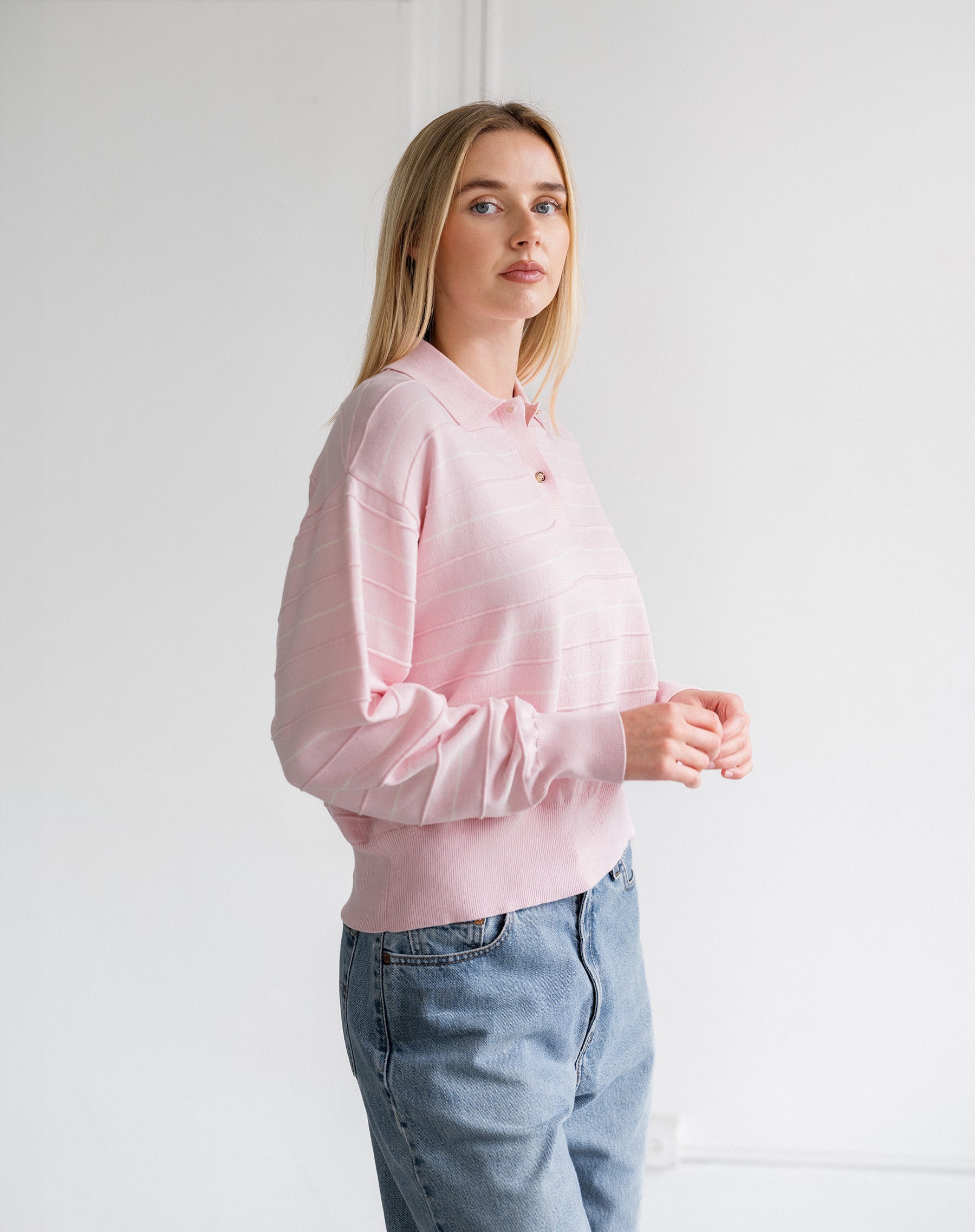 Knit Polo Shirt