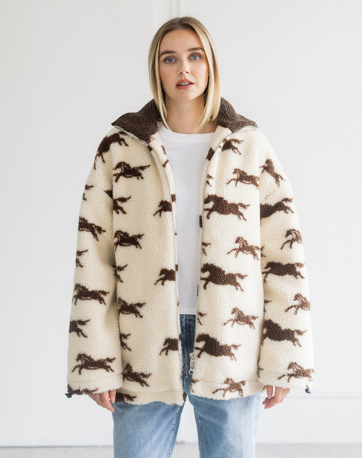Wild Horse Long Sherpa Coat