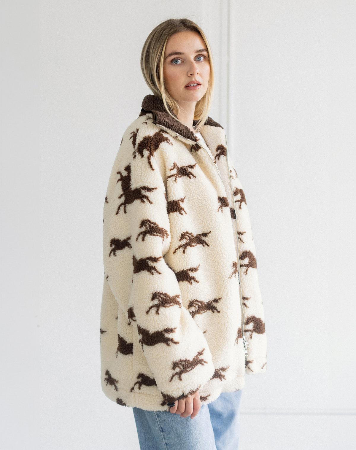 Wild Horse Long Sherpa Coat