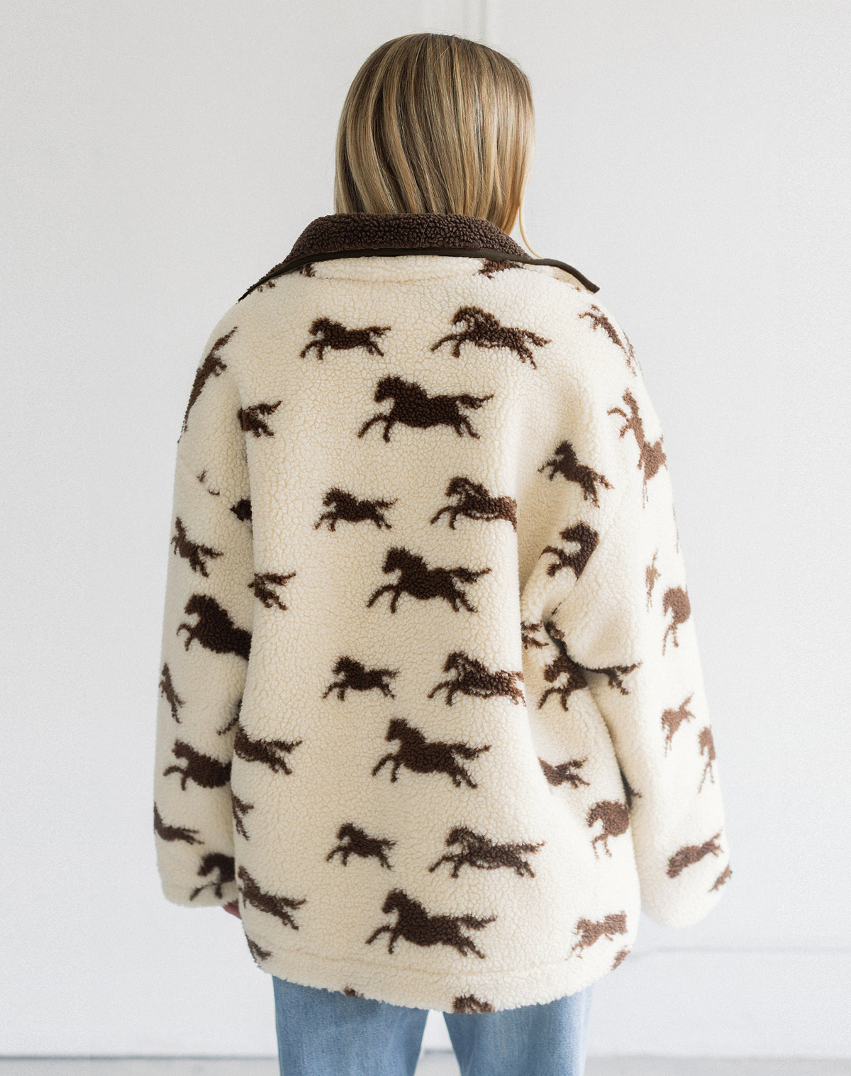 Wild Horse Long Sherpa Coat