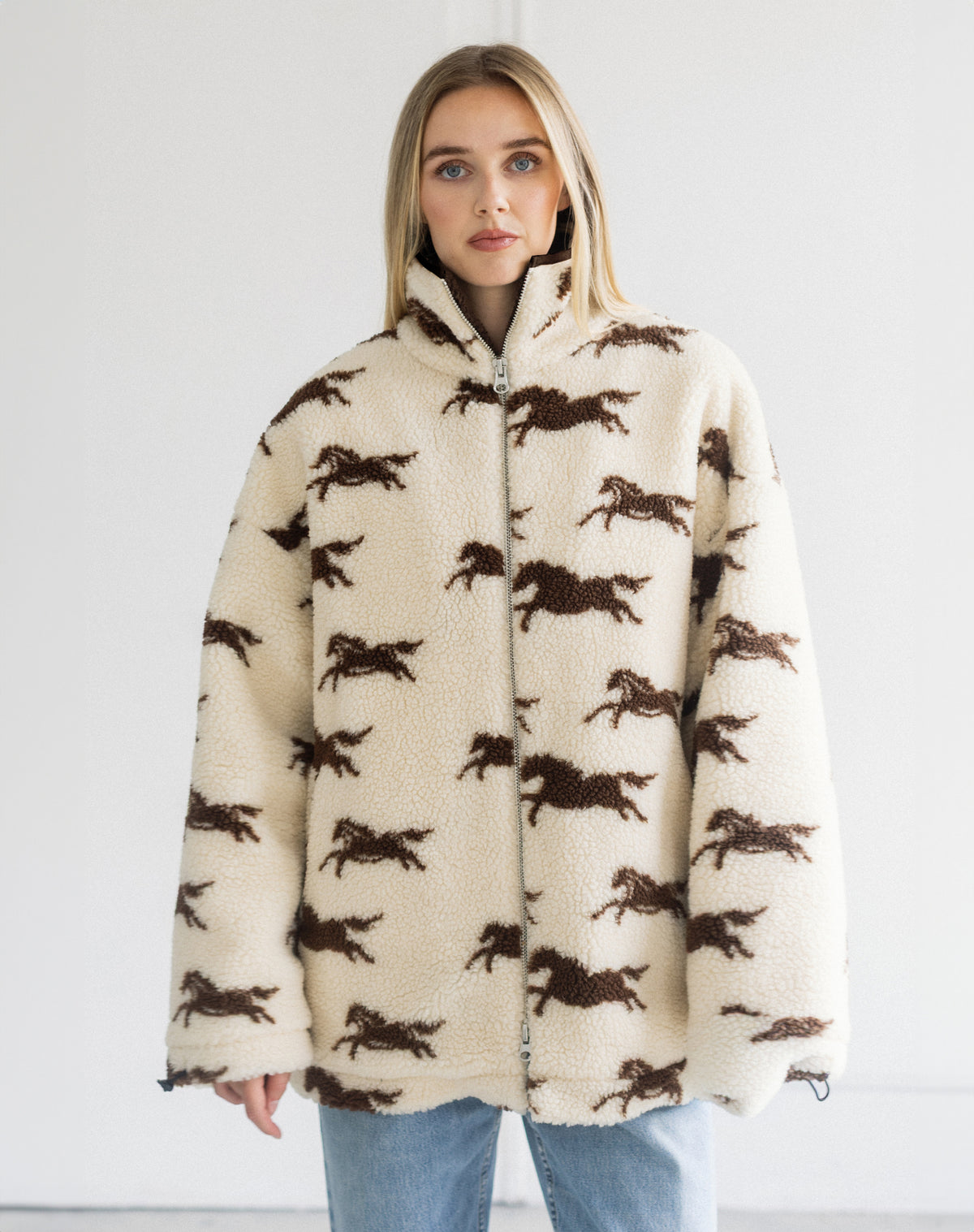 Wild Horse Long Sherpa Coat