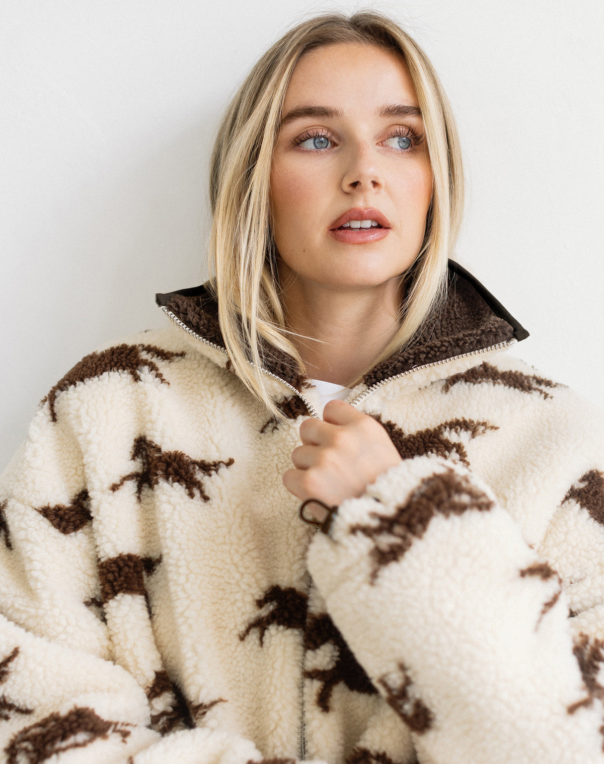 Wild Horse Long Sherpa Coat