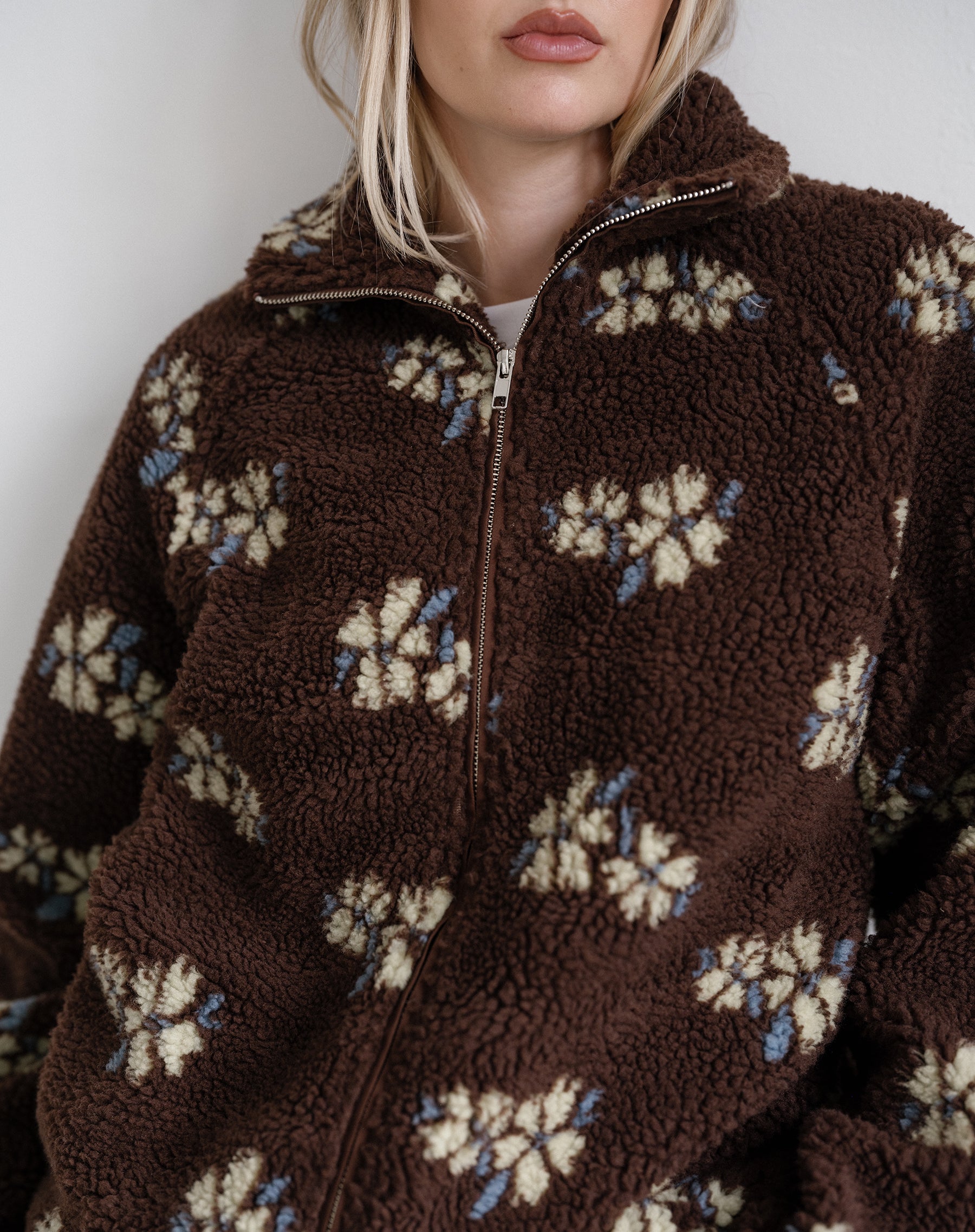 Raglan Sherpa Jacket