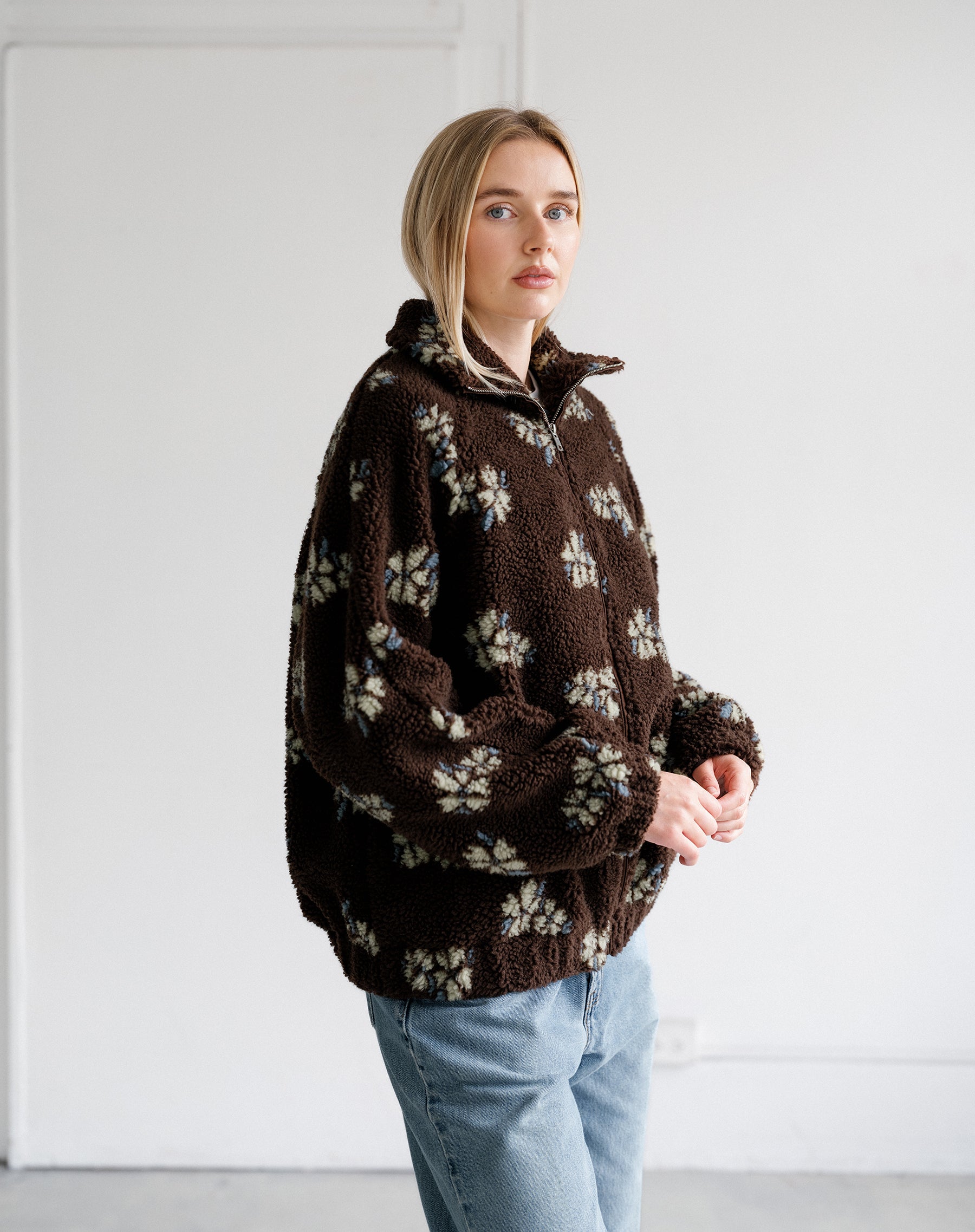 Raglan Sherpa Jacket