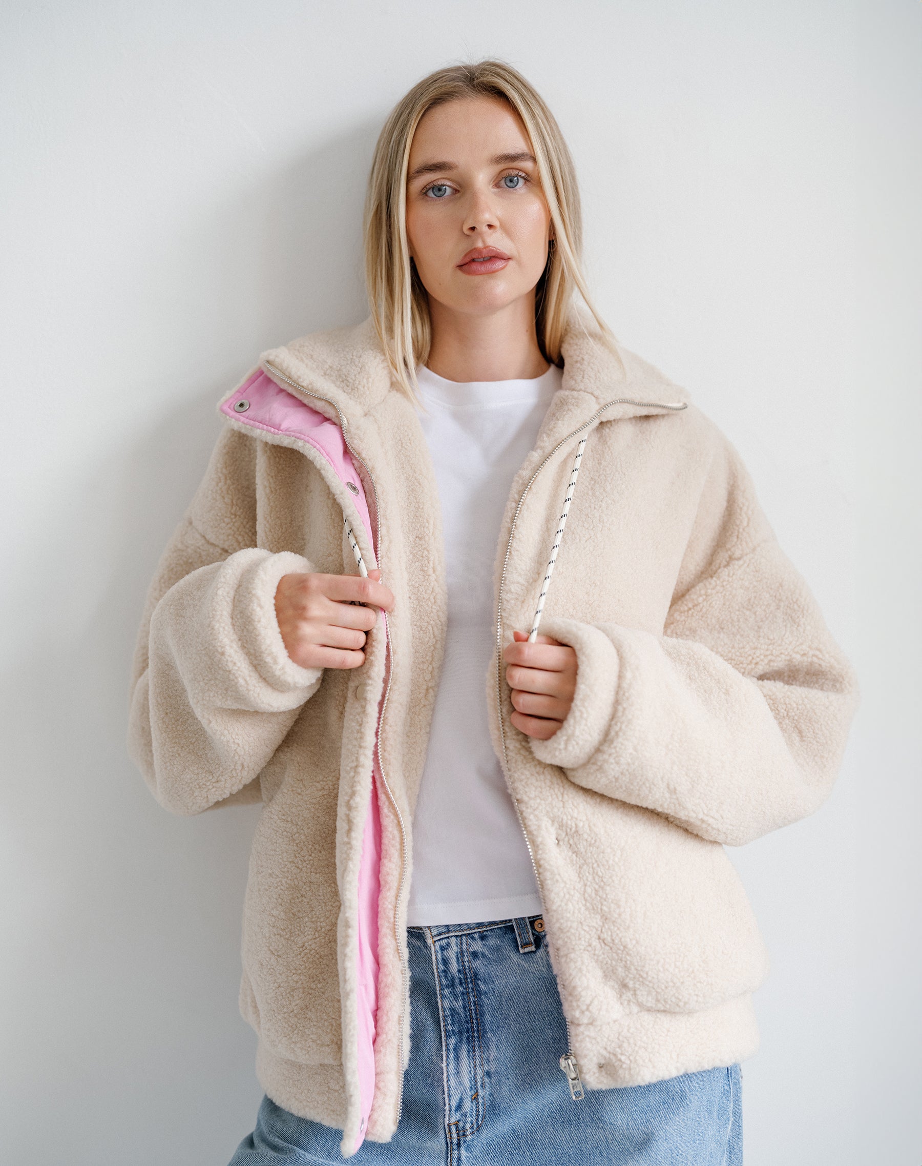 Snap Sherpa Jacket