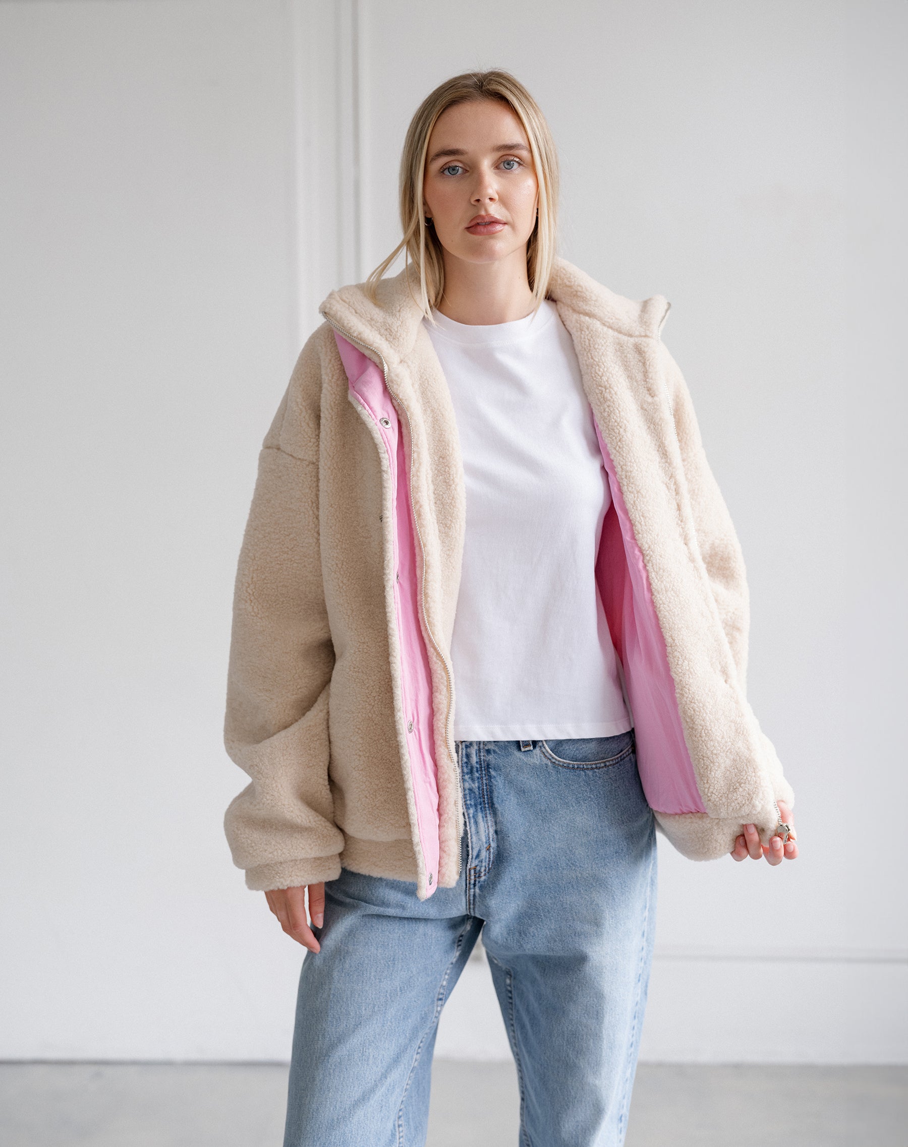 Snap Sherpa Jacket
