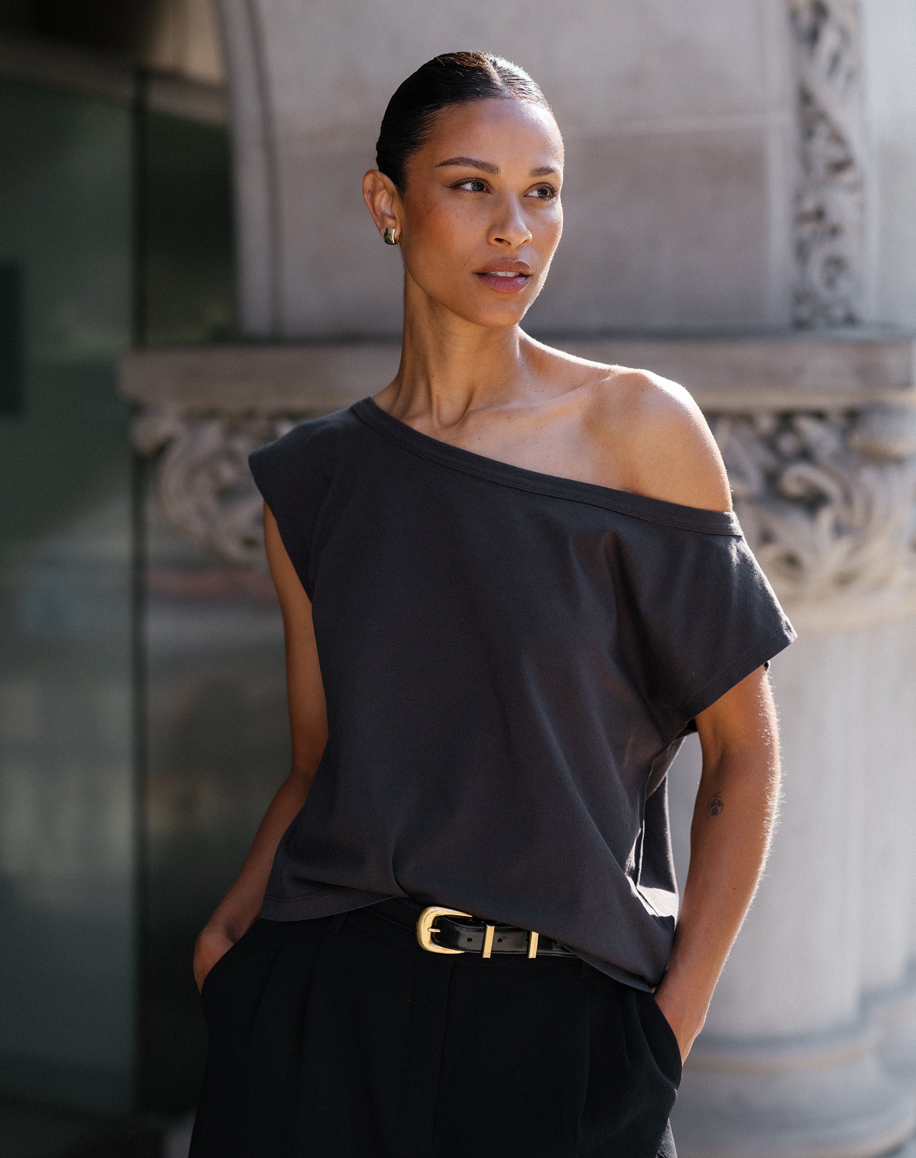 Off the Shoulder Tee