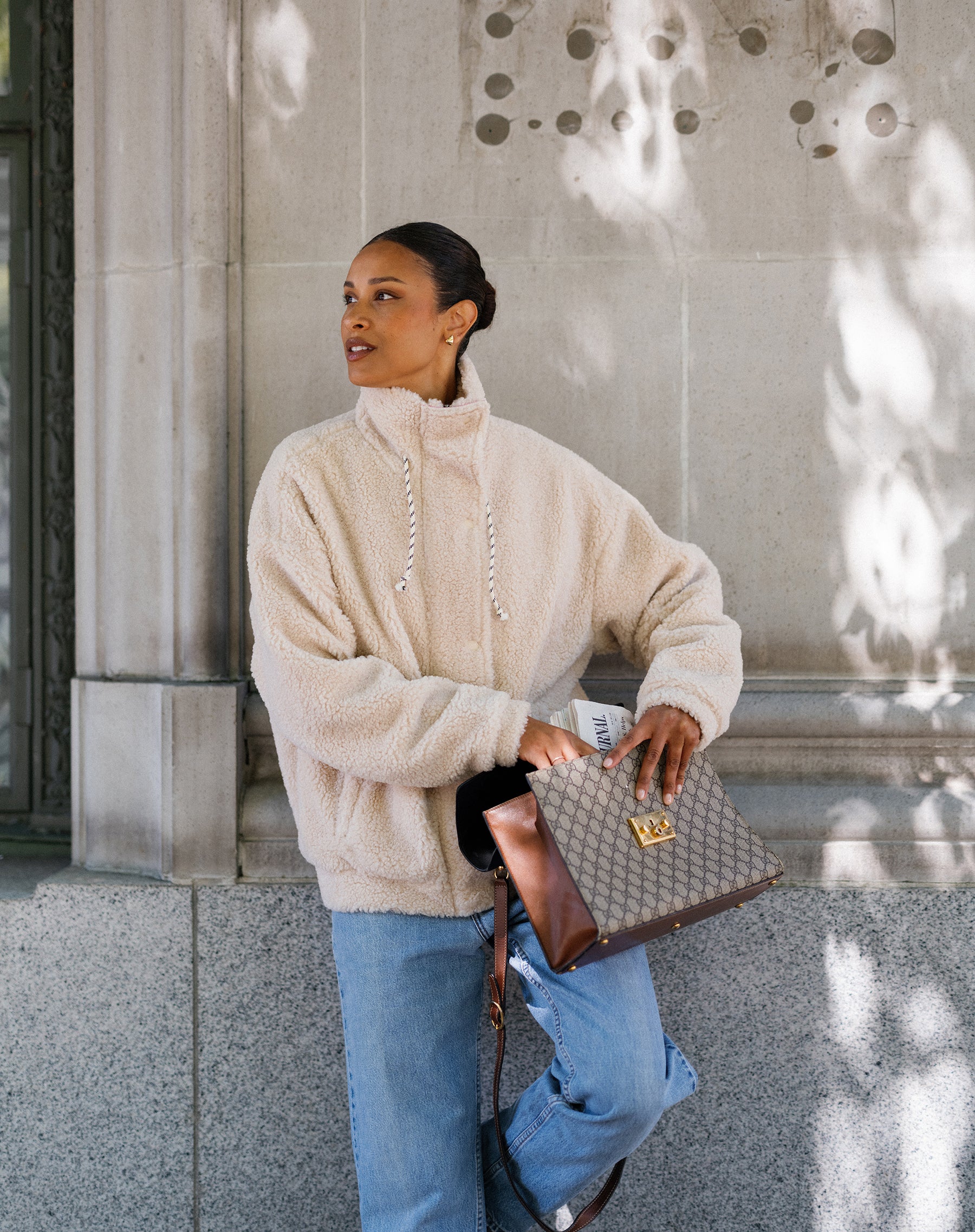 Snap Sherpa Jacket