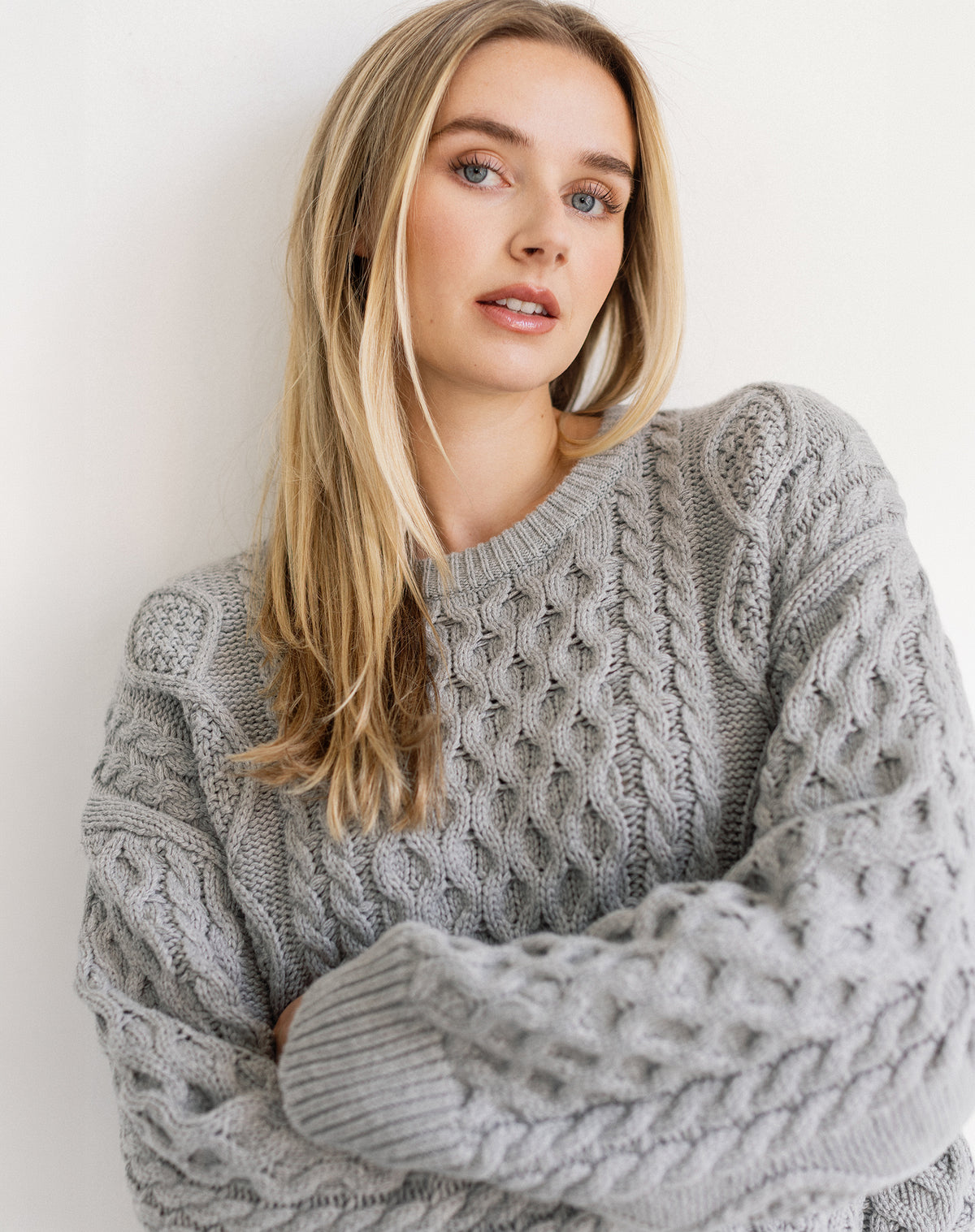 Irish Cable Knit Sweater
