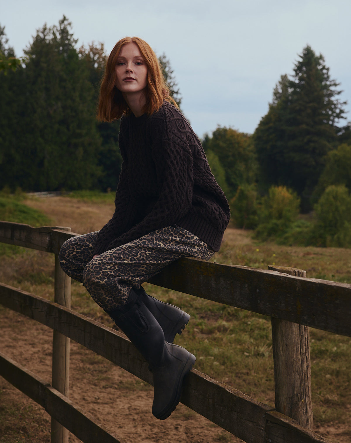 Irish Cable Knit Sweater