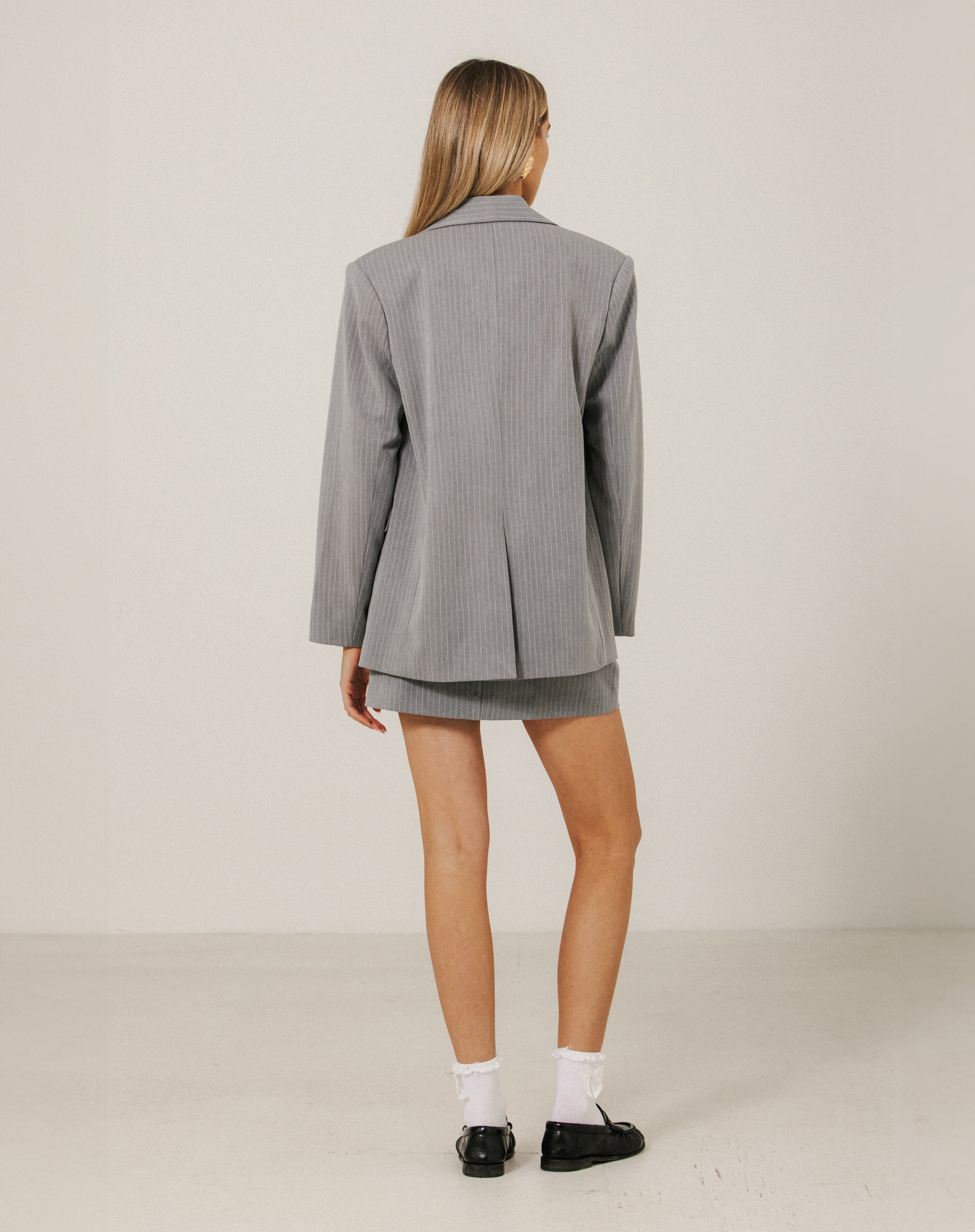 Pinstripe Skirt