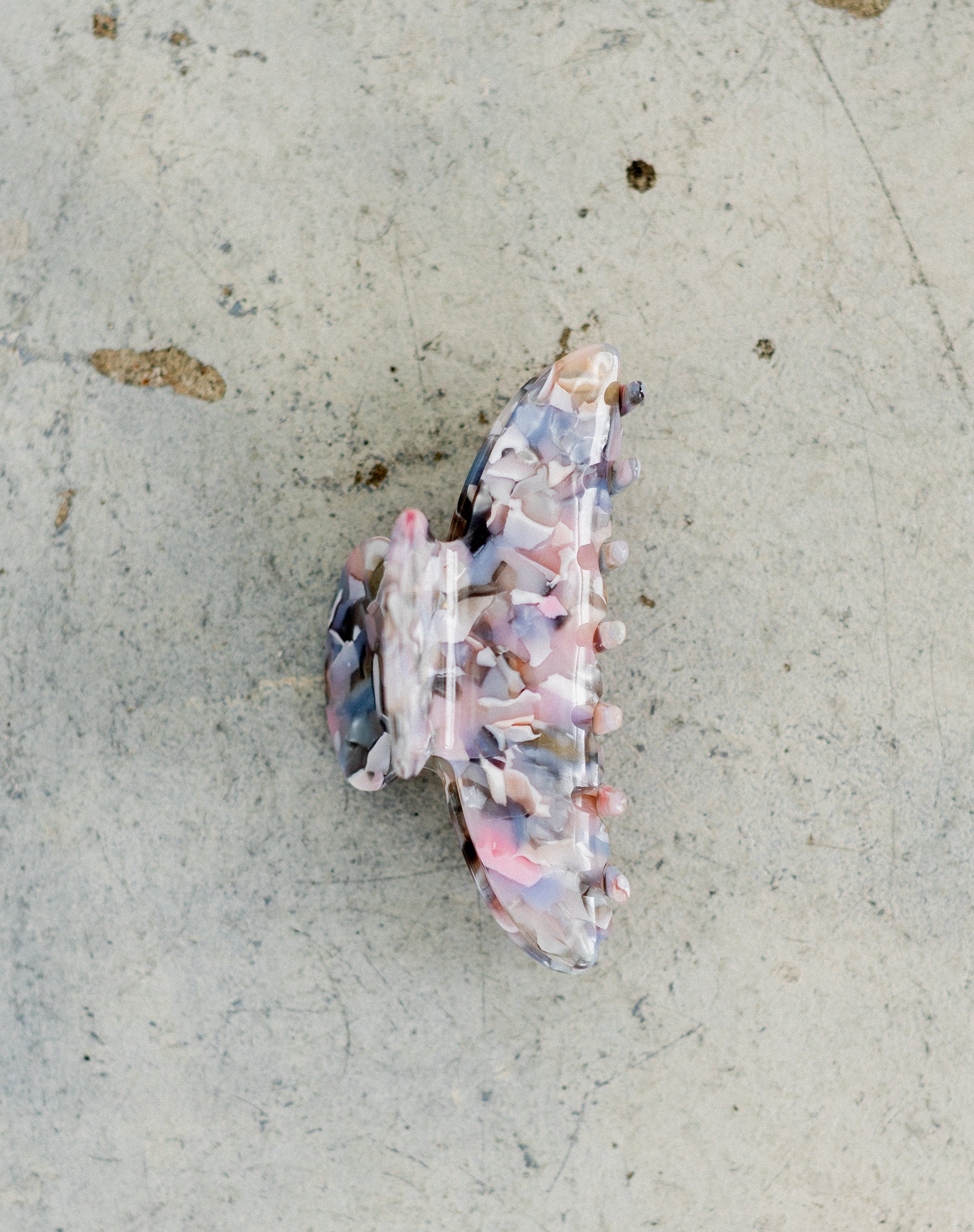 Claw Clip | Pink Marble