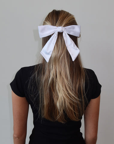 Velvet Hair Bow | Black