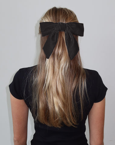 Angled Velvet Hair ribbons without comb – Royal Academy of Dance