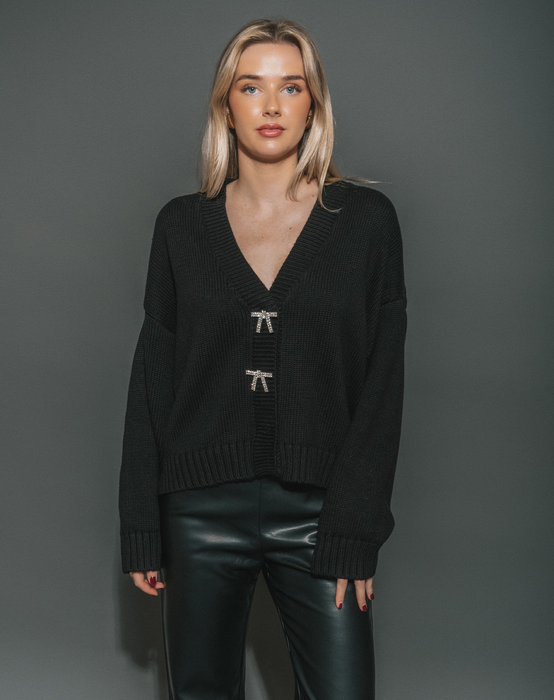 Audrey Knit Cardigan | BRUNETTE The Label