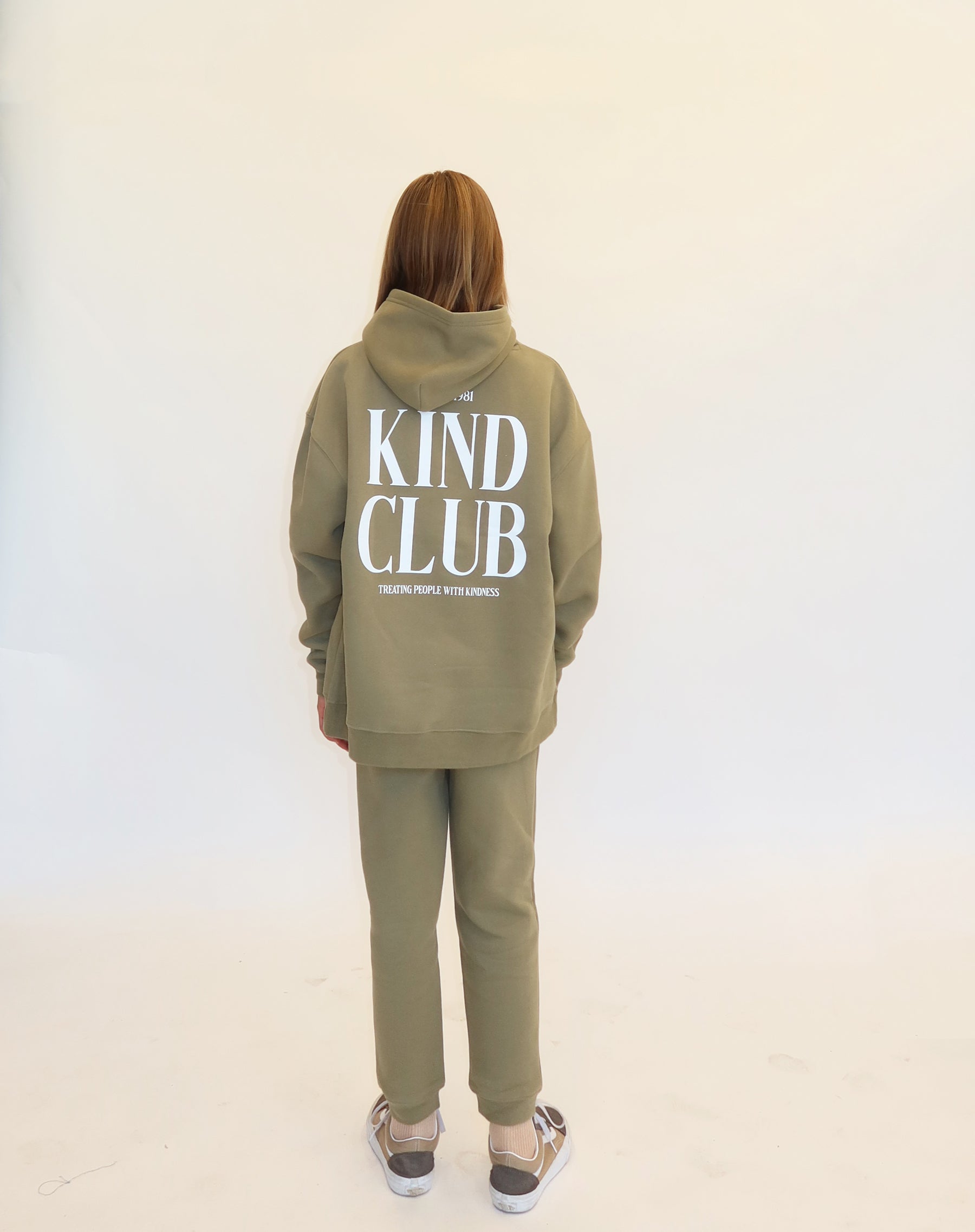 "Kind Club" Kids Big Sister Hoodie