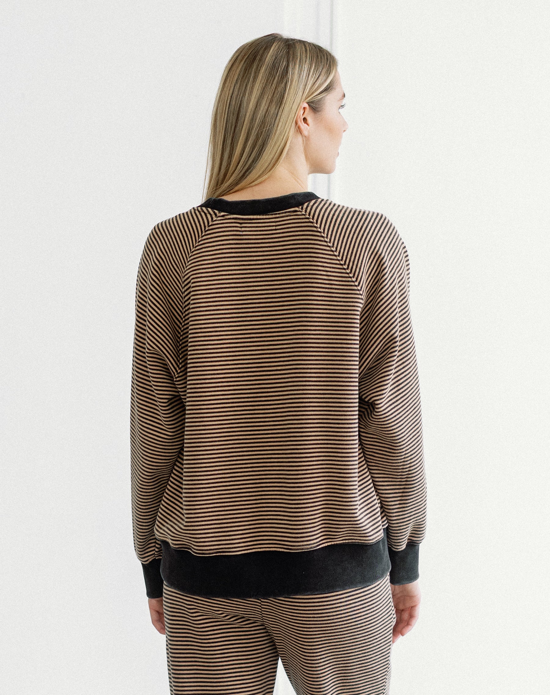 Mini Striped Crew