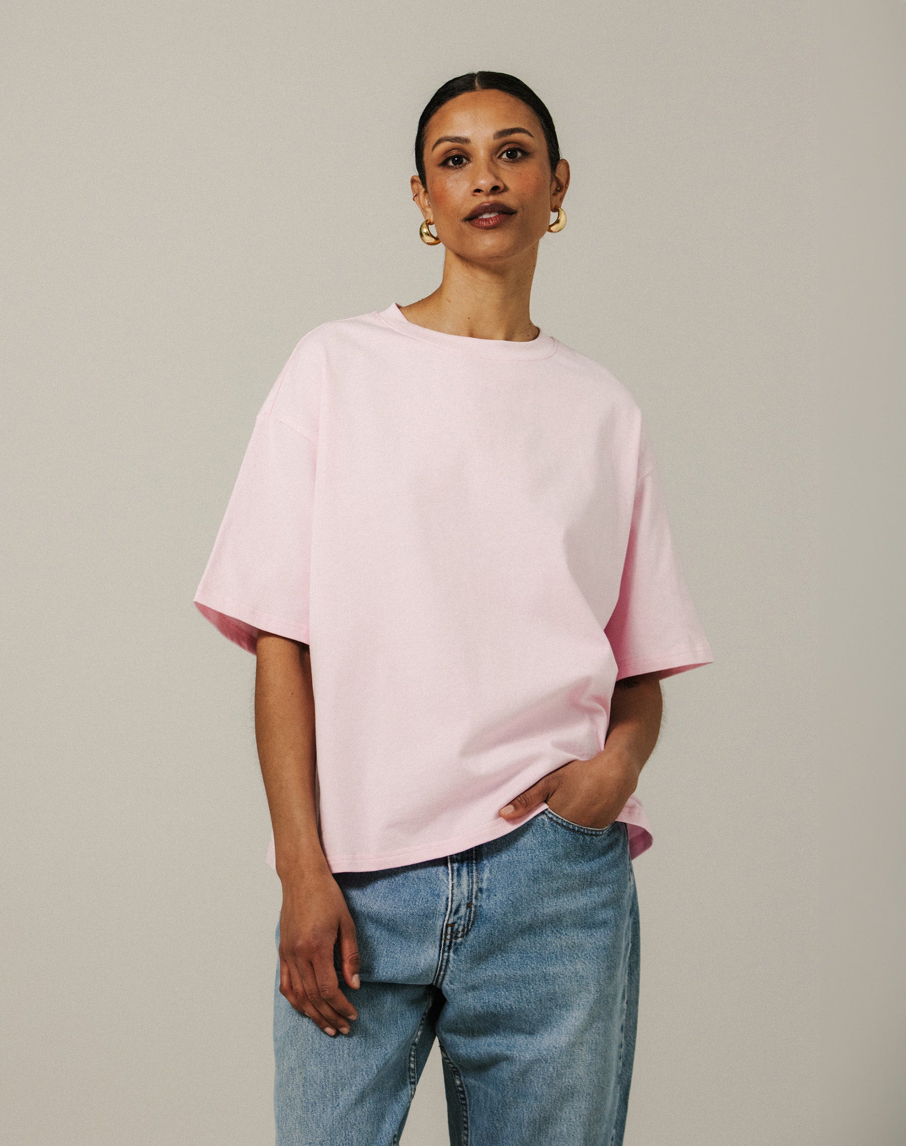 Boxy Tee – BRUNETTE The Label