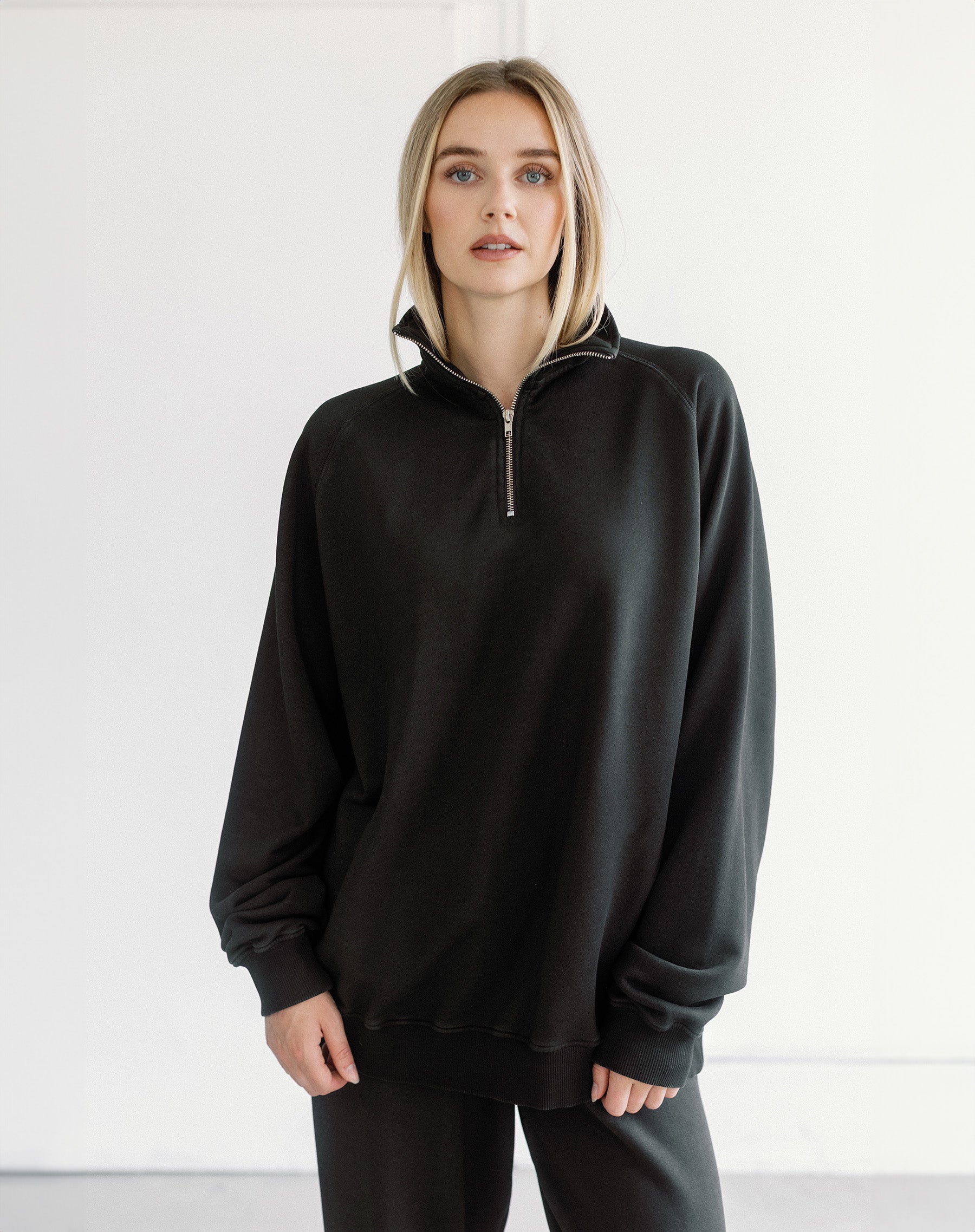 Not Your Boyfriend's Half Zip Sweatshirt
