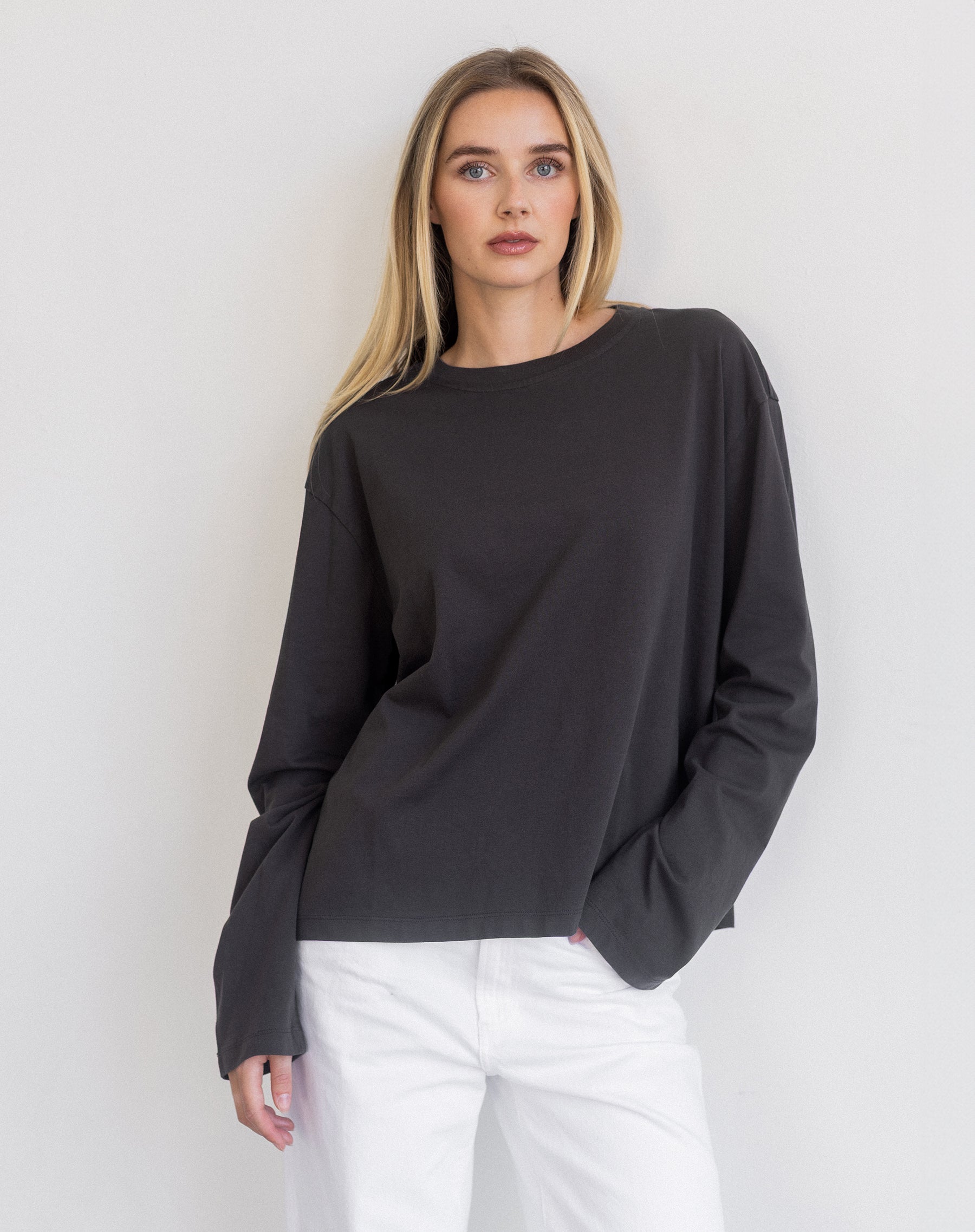 Long Sleeve Boxy Tee