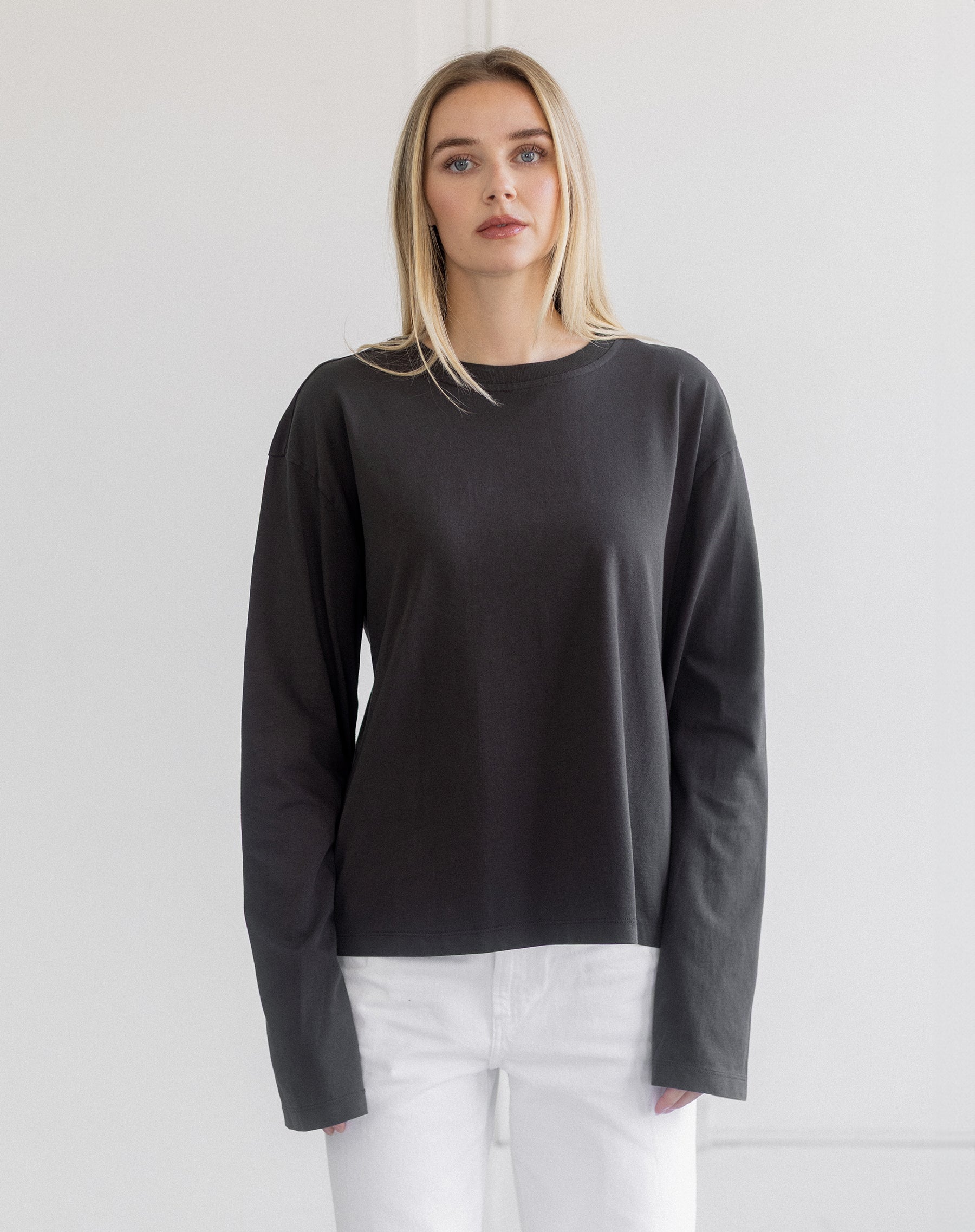 Long Sleeve Boxy Tee