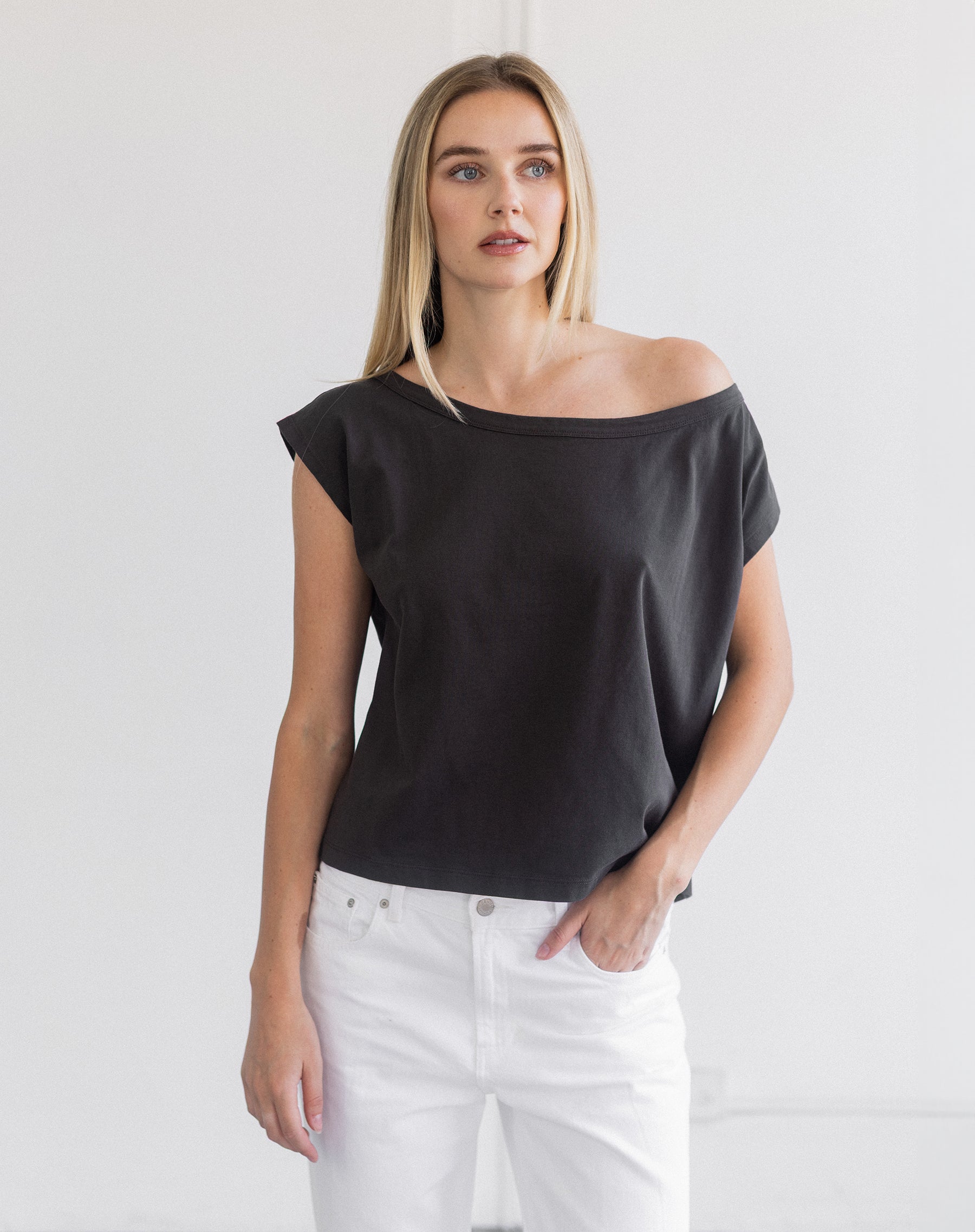 Off the Shoulder Tee