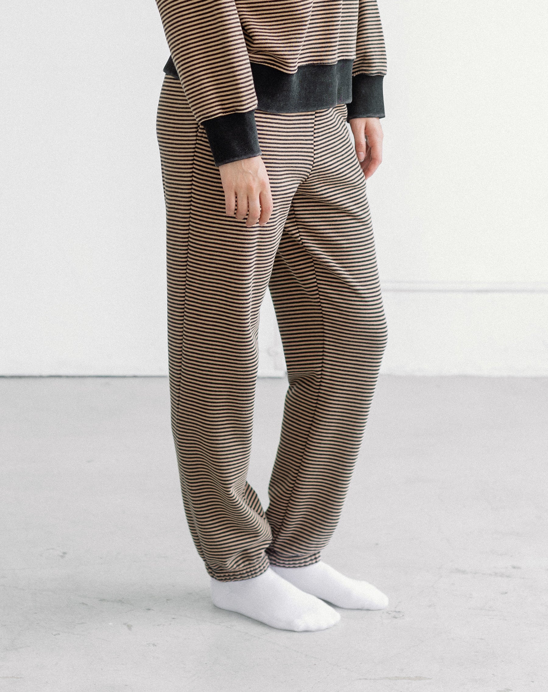 Mini Striped Best Friend Jogger