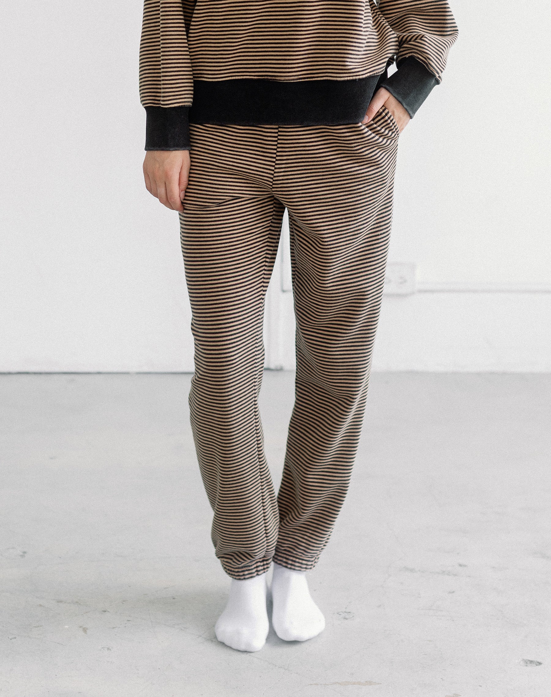 Mini Striped Best Friend Jogger