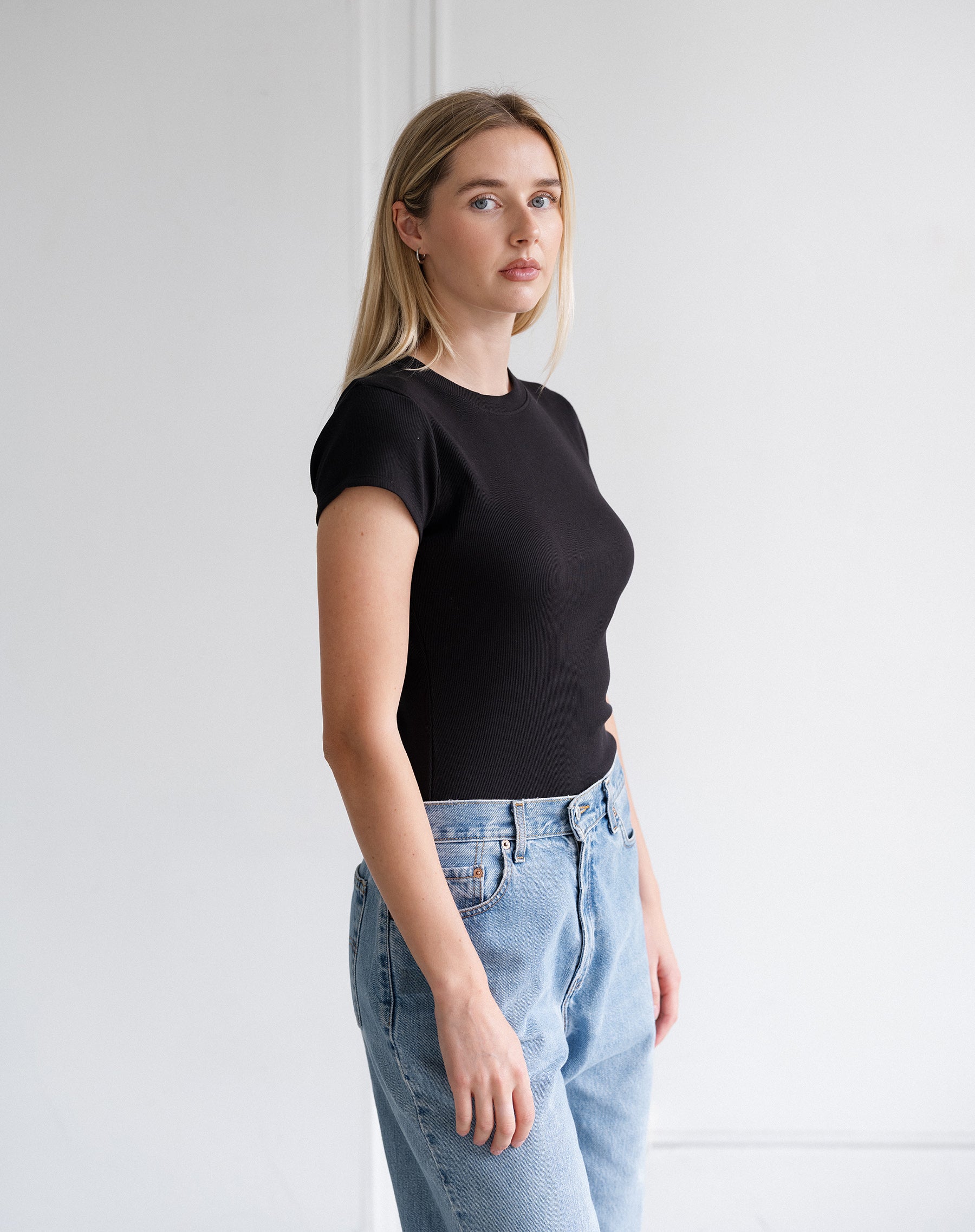 Ribbed Tee