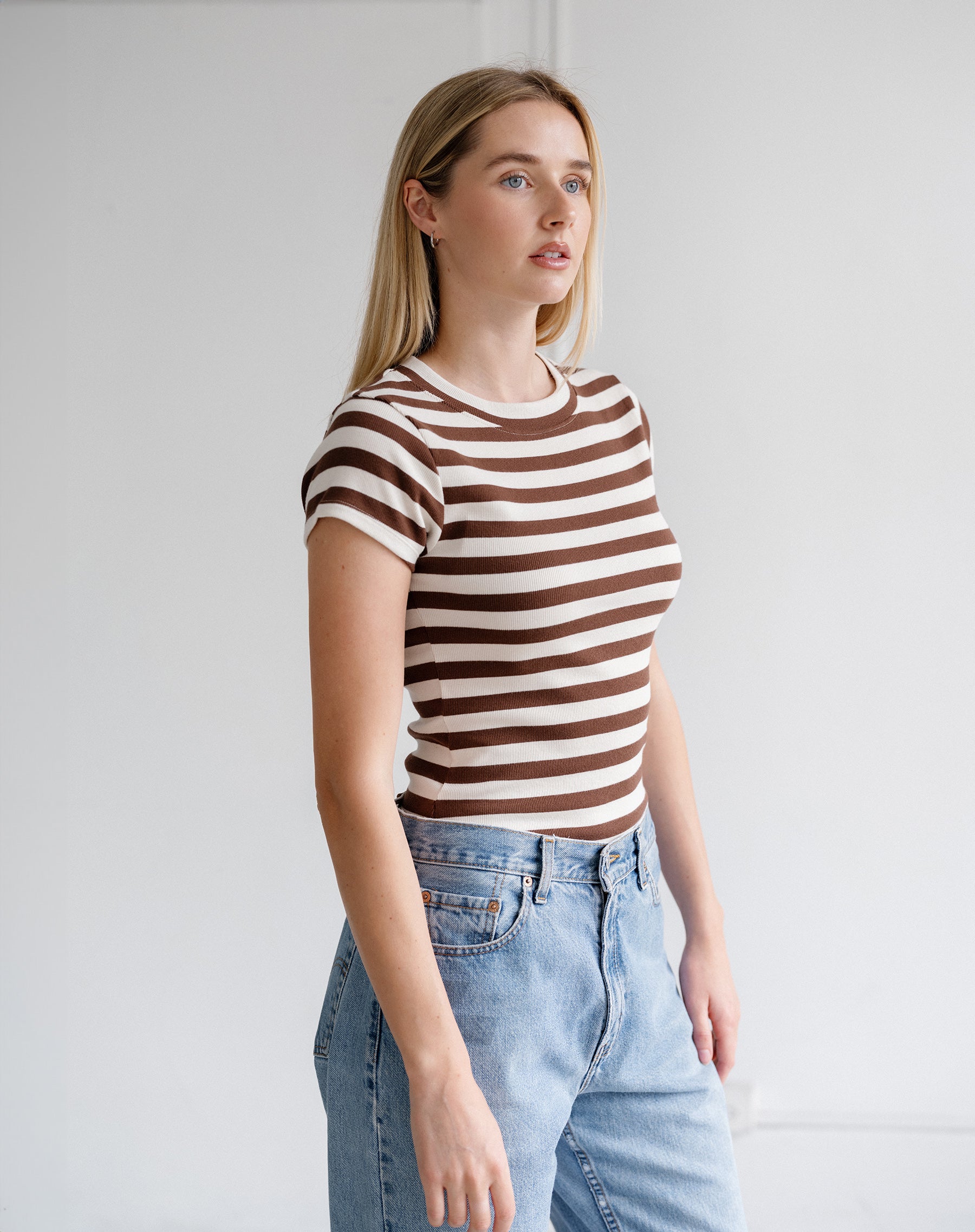 Ribbed Tee