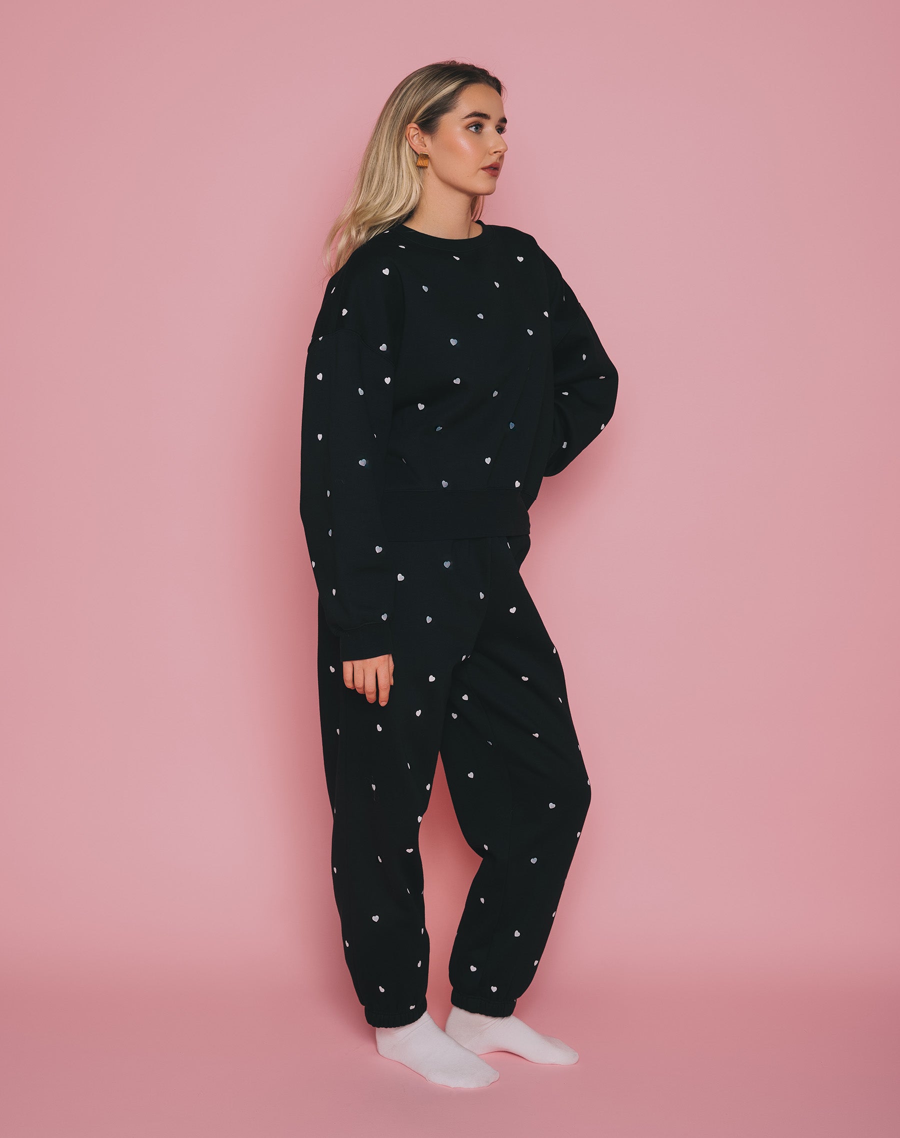 Tiny Heart Oversized Jogger