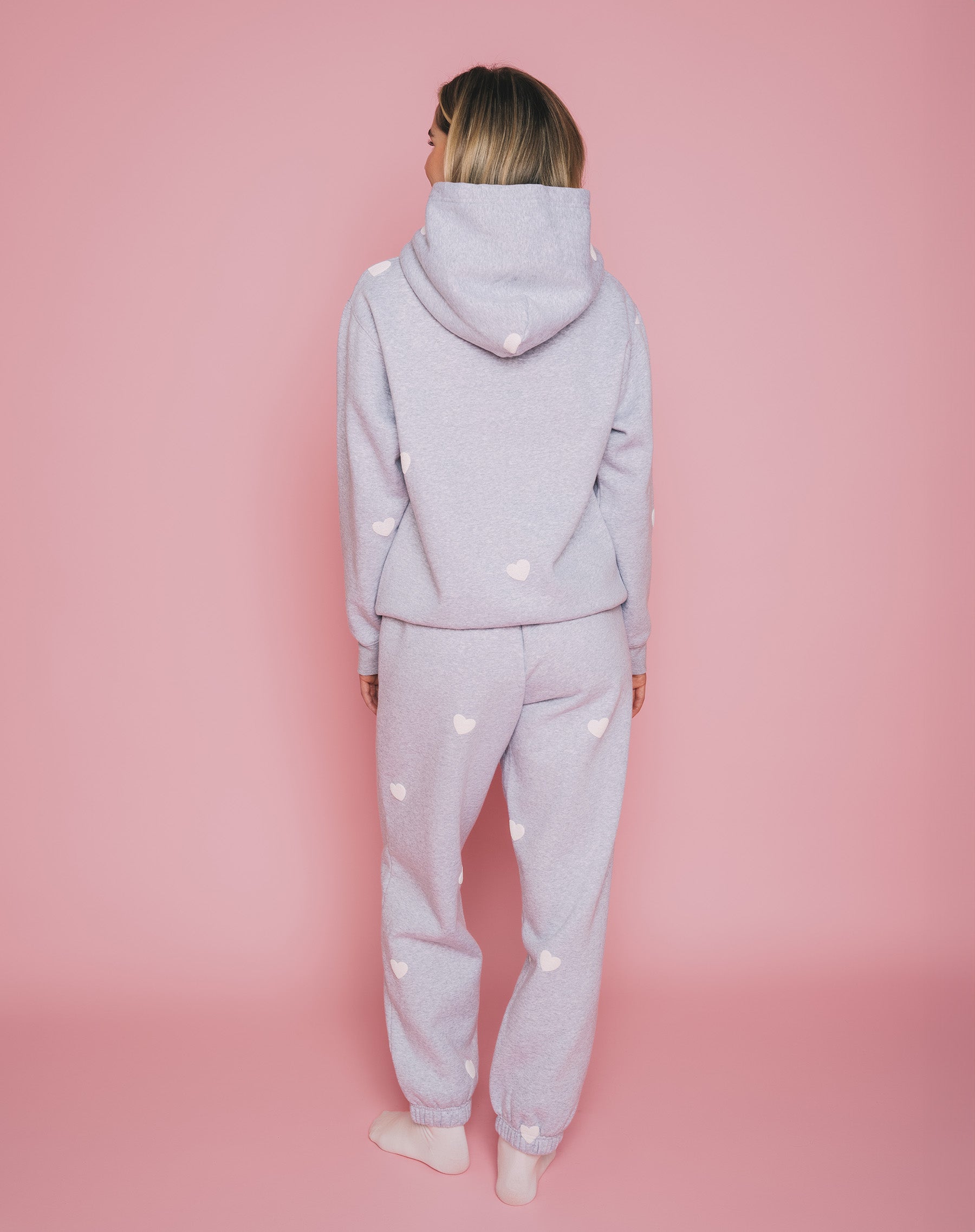 All Over Heart Oversized Jogger