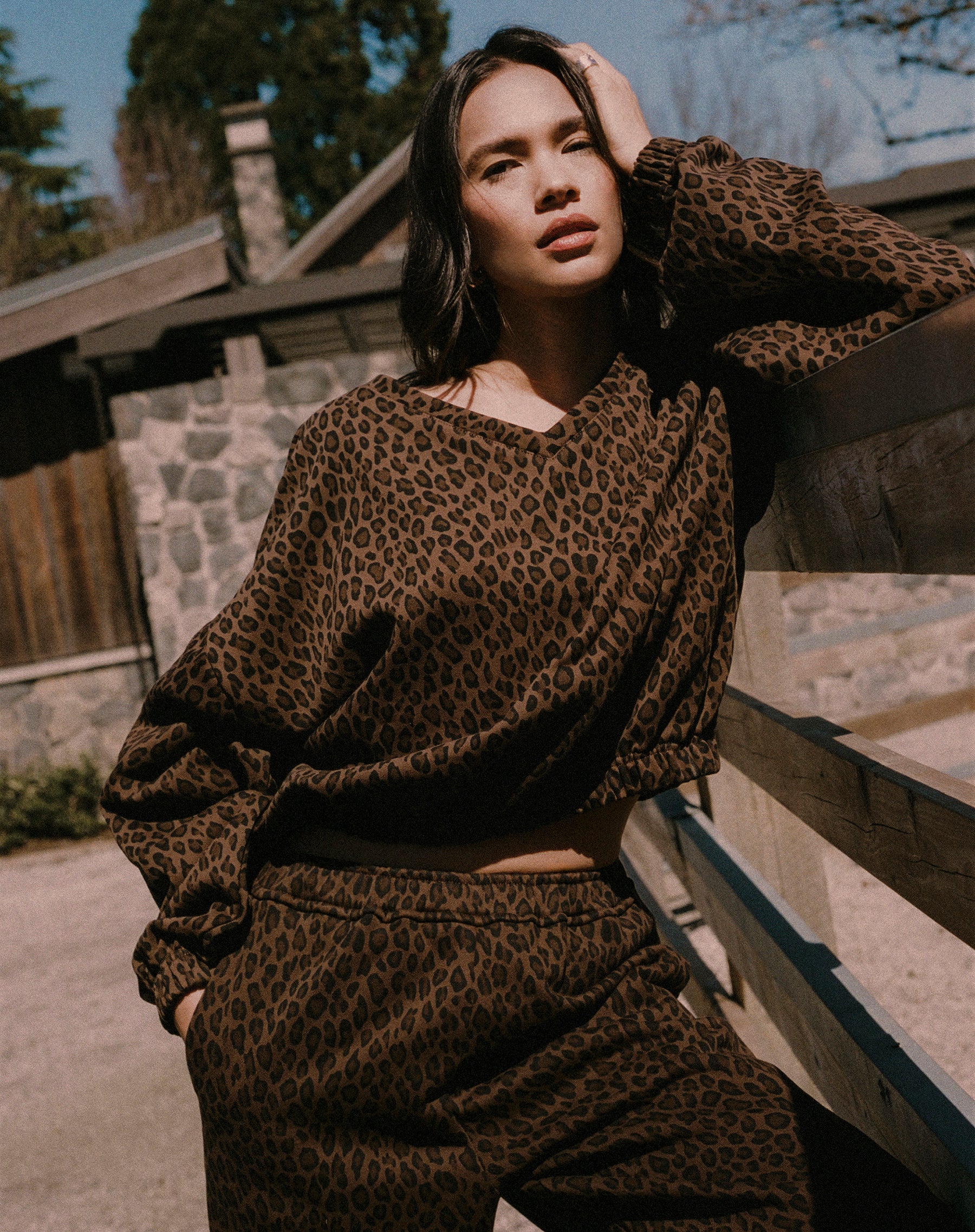 High V Oversized Crew