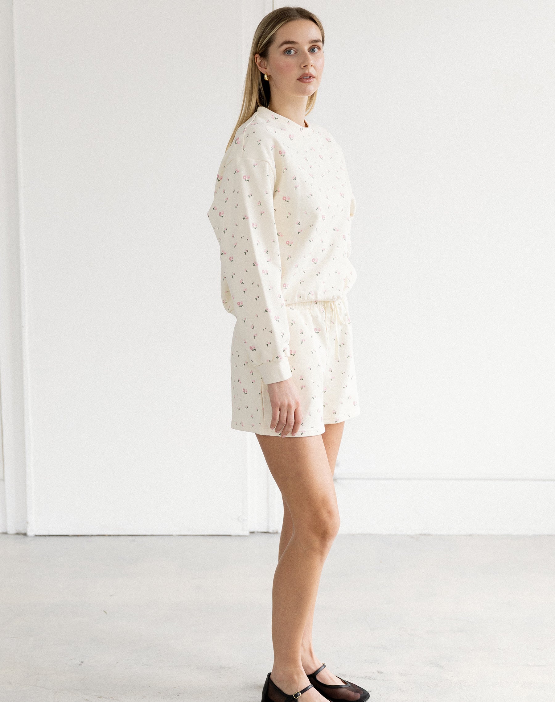 Floral Little Sister Short