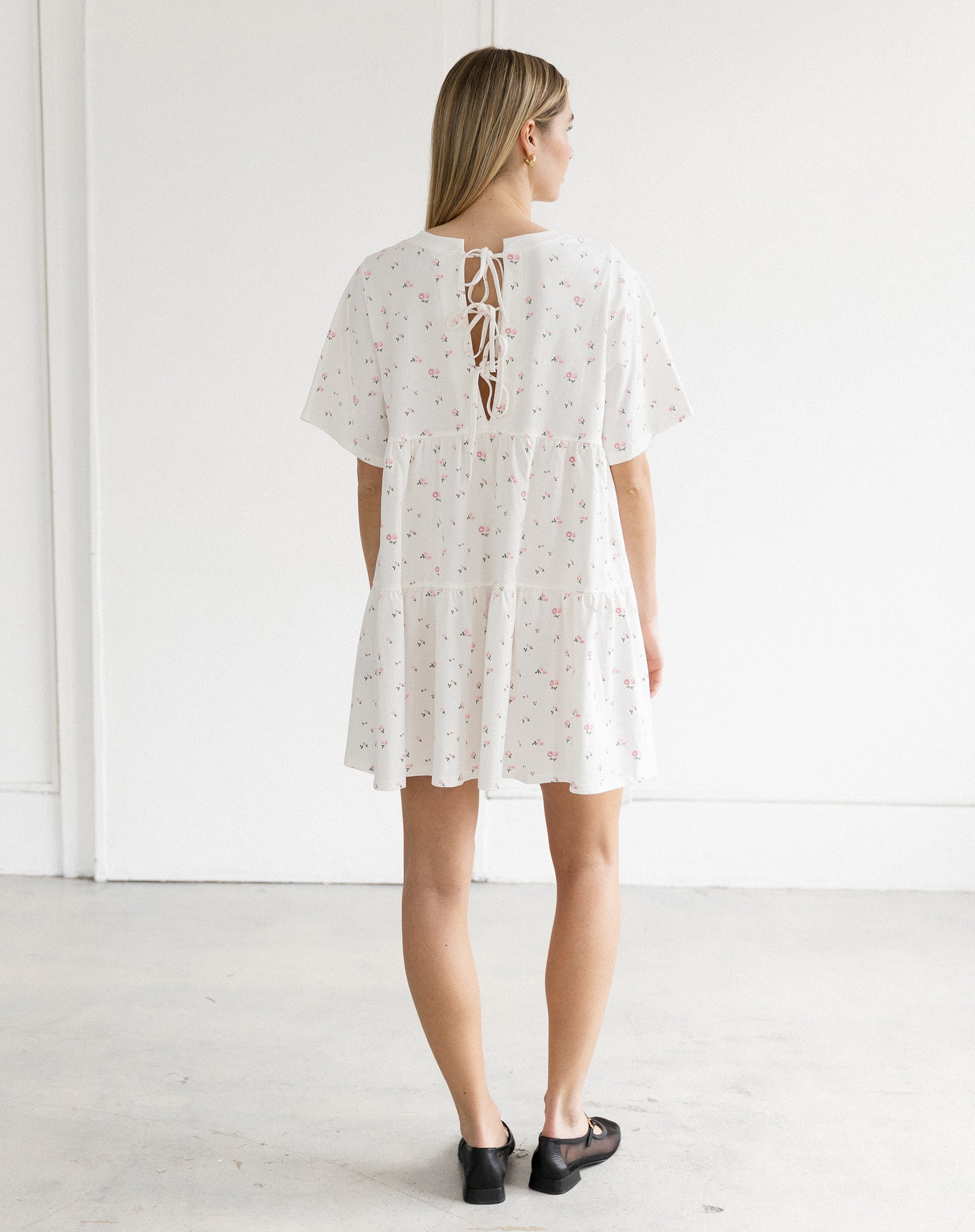 Floral Tiered Dress