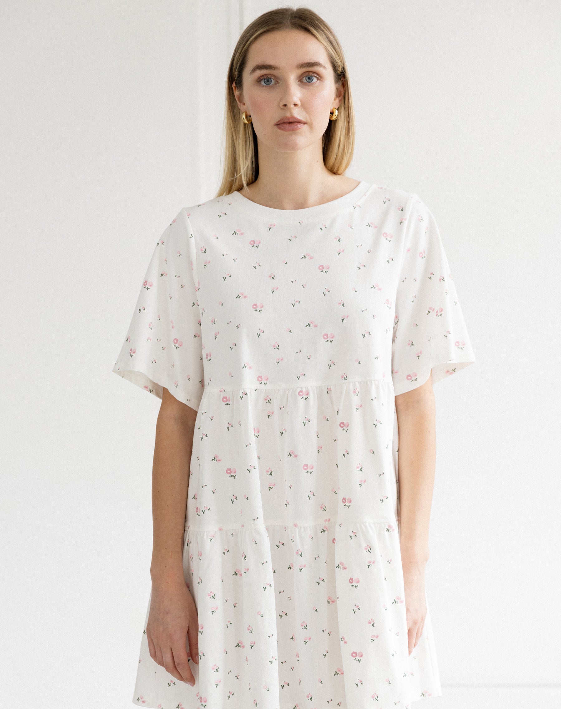 Floral Tiered Dress